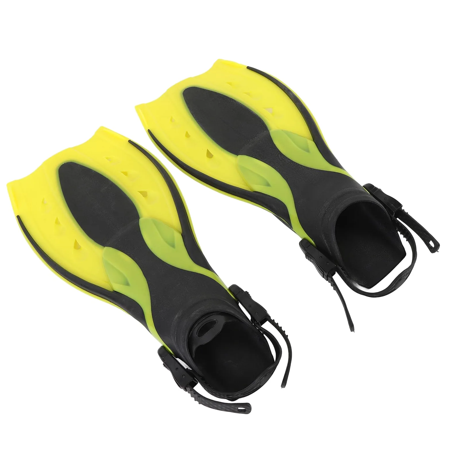 Bnineteenteam Aletas de Natación, Cómodas Aletas de Buceo Cortas de Goma con Eficiencia de Patada Mejorada para Bucear y Entrenar