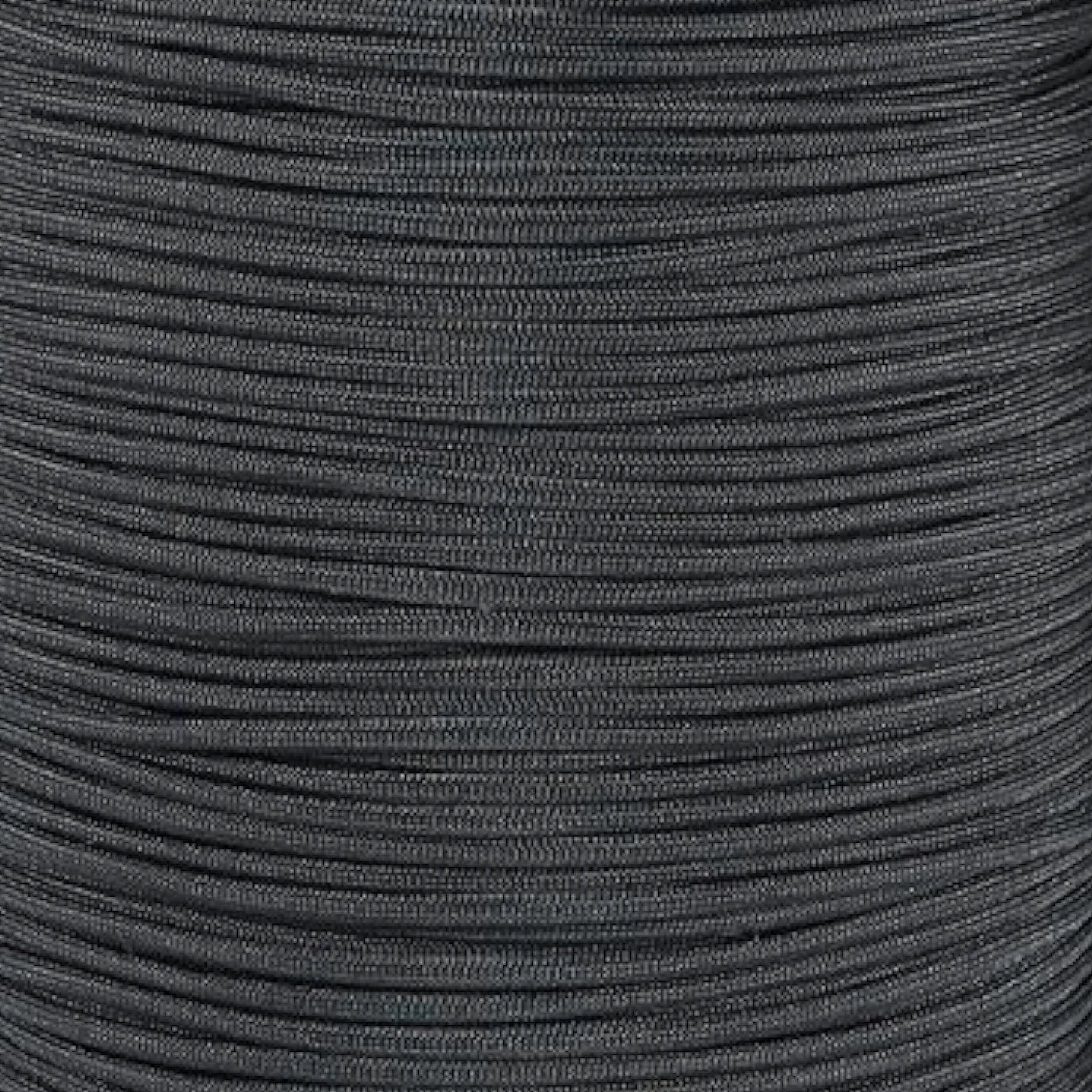 Paracord Planet - Cuerda para paracaídas 76-90 metros, Negro