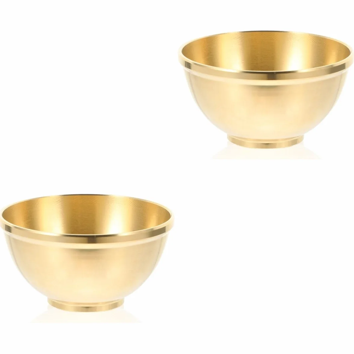Cabilock 2 Cuencos Decorativos para Adoración de Buda Altar Religioso