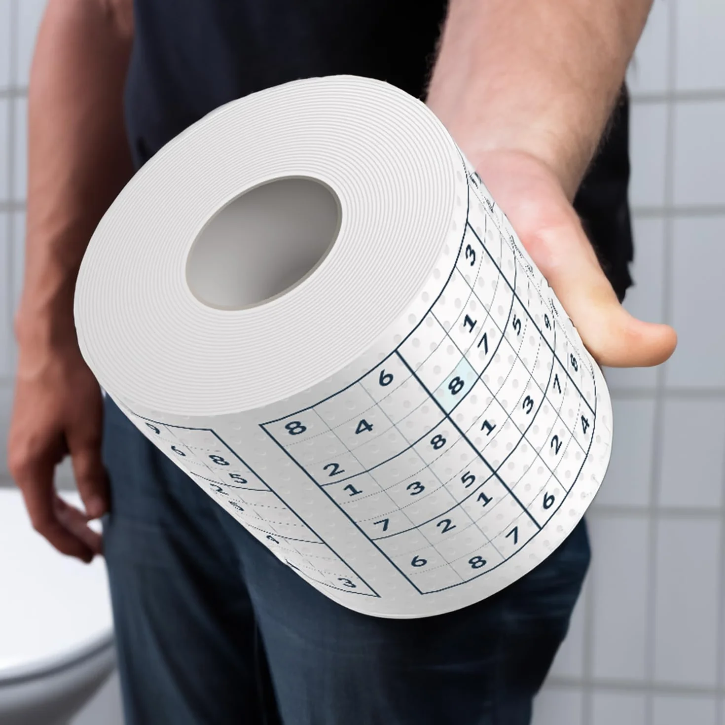 Papel higiénico Sudoku divertido para aficionados a los puzzles