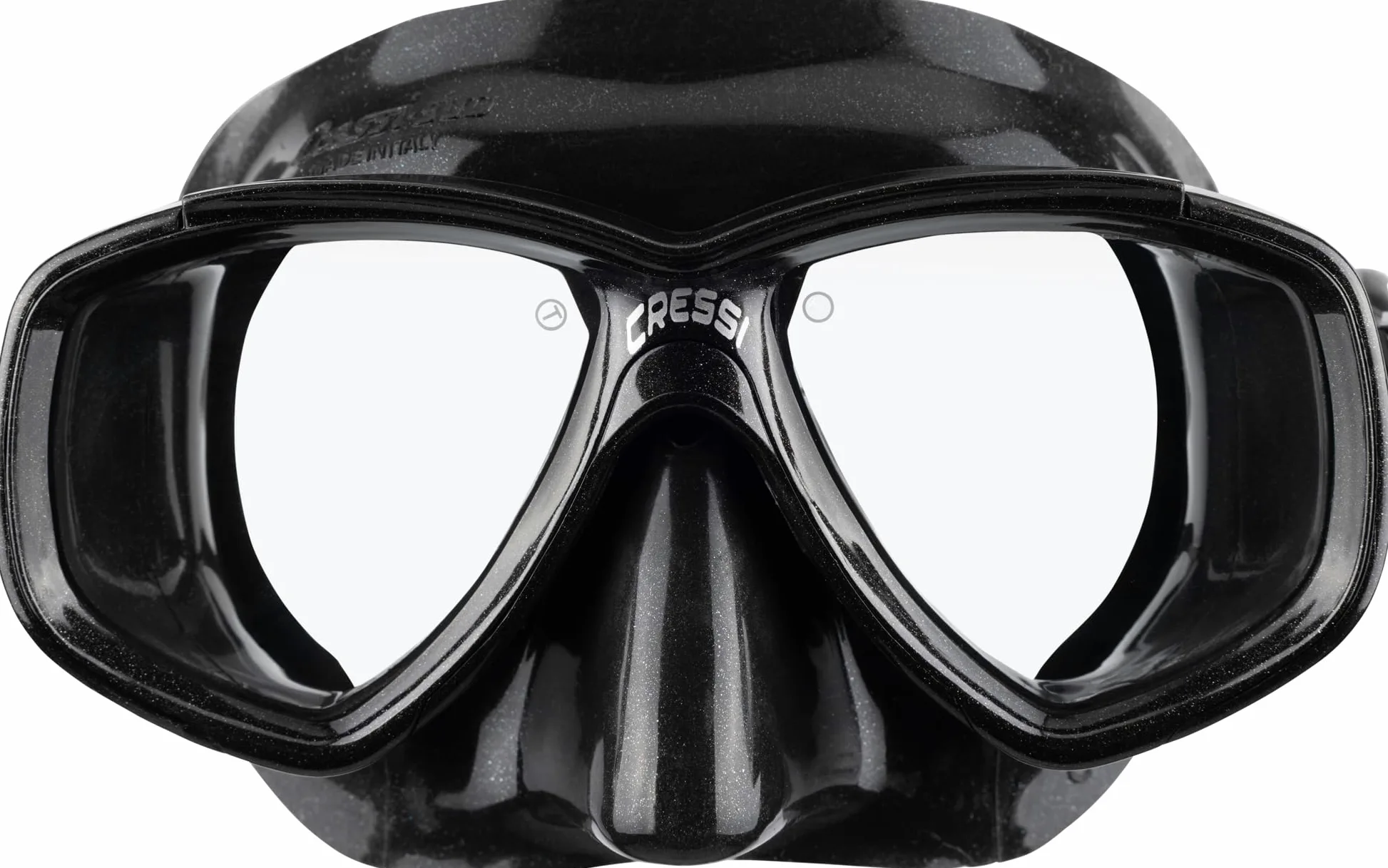Cressi Perla - Máscara de Silicona para Adultos de pequeño Volumen Interior para Buceo, esnórquel Calidad Italiana Desde 1946