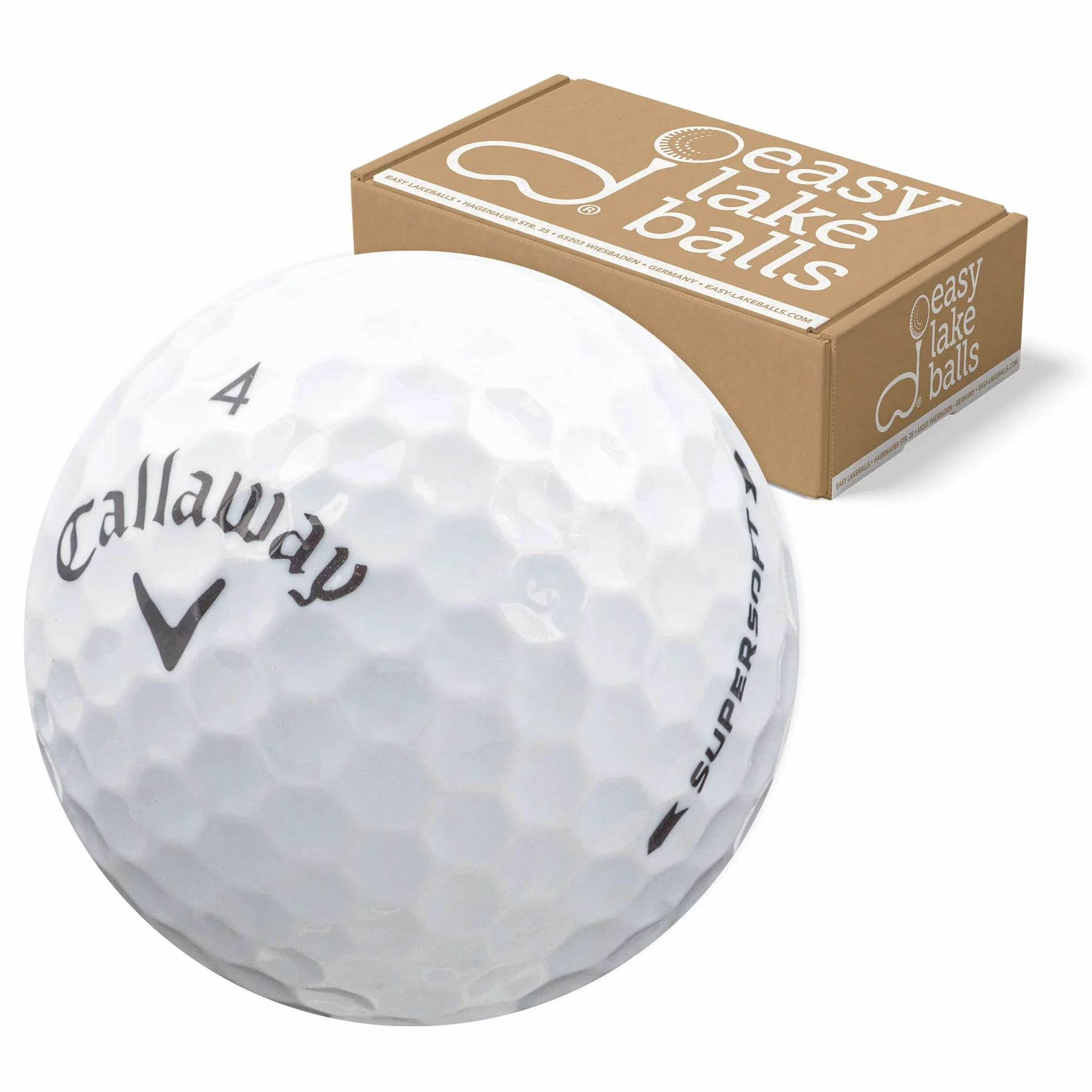 Callaway Supersoft Pelotas de Golf Recuperadas AAAA/AAA