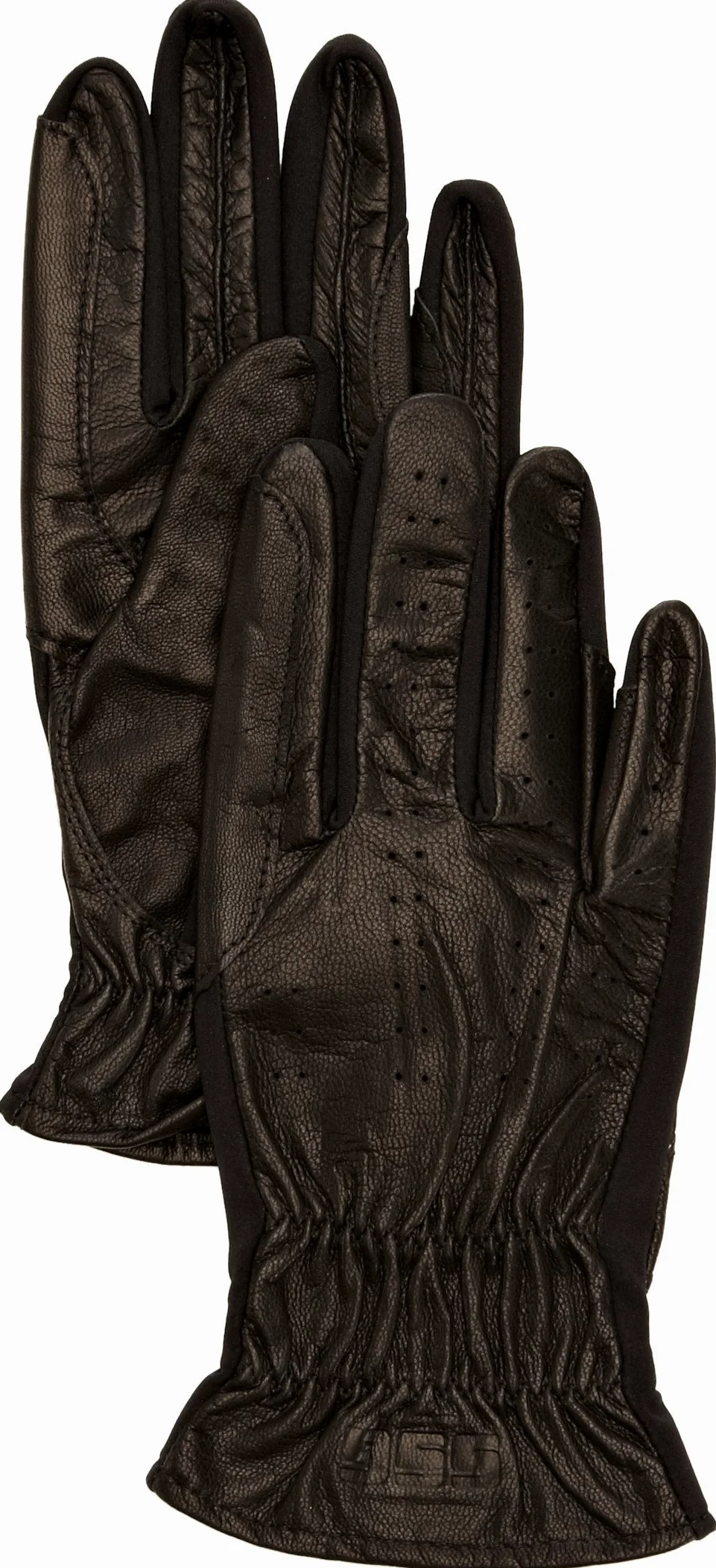 SSG Gloves 4000 Pro Show - Guantes de hípica para Hombre, Color Negro, Talla FR: Size 7