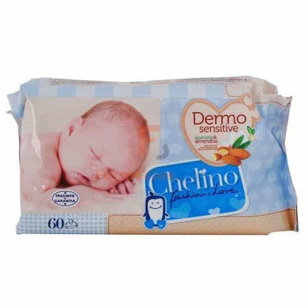TOALLITAS CHELINO PACK 12 PAQUETES 60 TOALLITAS