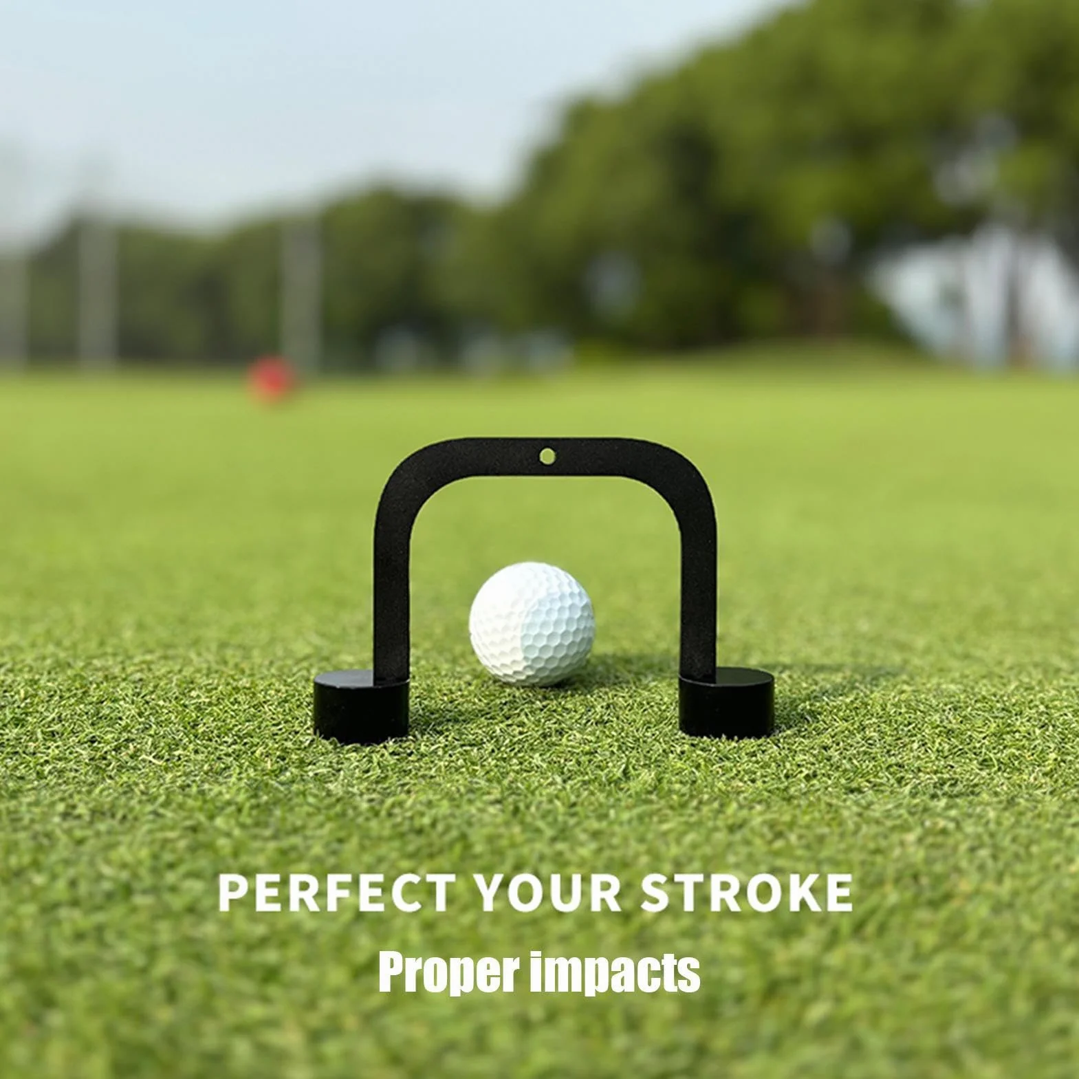 Entrenador De Swing De Golf - Ayuda De Entrenamiento De Golf | Entrenador De Putter Gate | Gulf Putt & Swing Practice | Portable Putting Gates Set | Kit Compacto Liviano con Diseño Combinado para Los