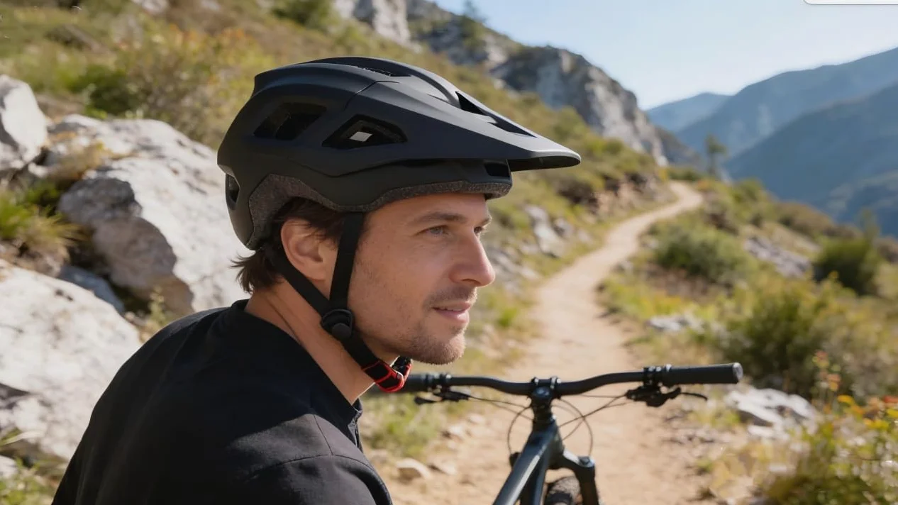 BATFOX - Casco de bicicleta, casco de ciclismo ligero para bicicleta de carretera MTB, casco transpirable con visera para adultos y jóvenes para BMX, monopatín, patinaje, motocross, tamaño ajustable