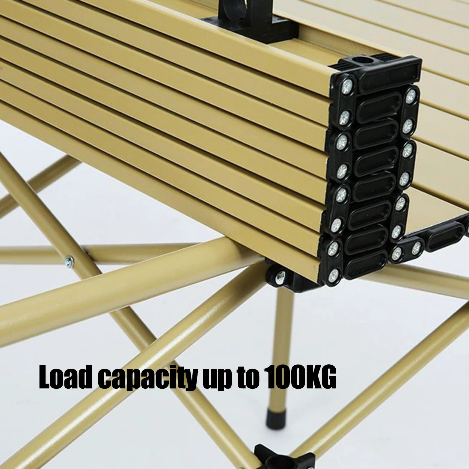 Oxford Camp Gear - Mesa de Camping Plegable, Mesa de Picnic Ligera y 2 sillas para Senderismo, Muebles de Exterior portátiles para Adultos, Barbacoa y Viajes