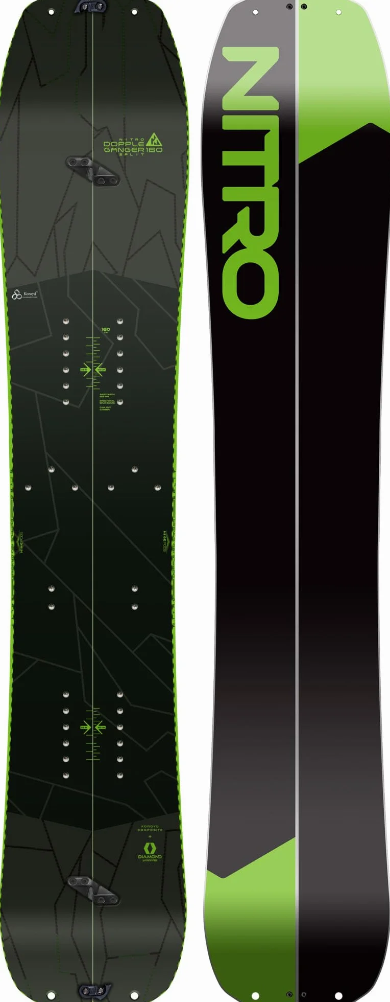 NITRO Doppleganger - Tabla de Snowboard Hombre