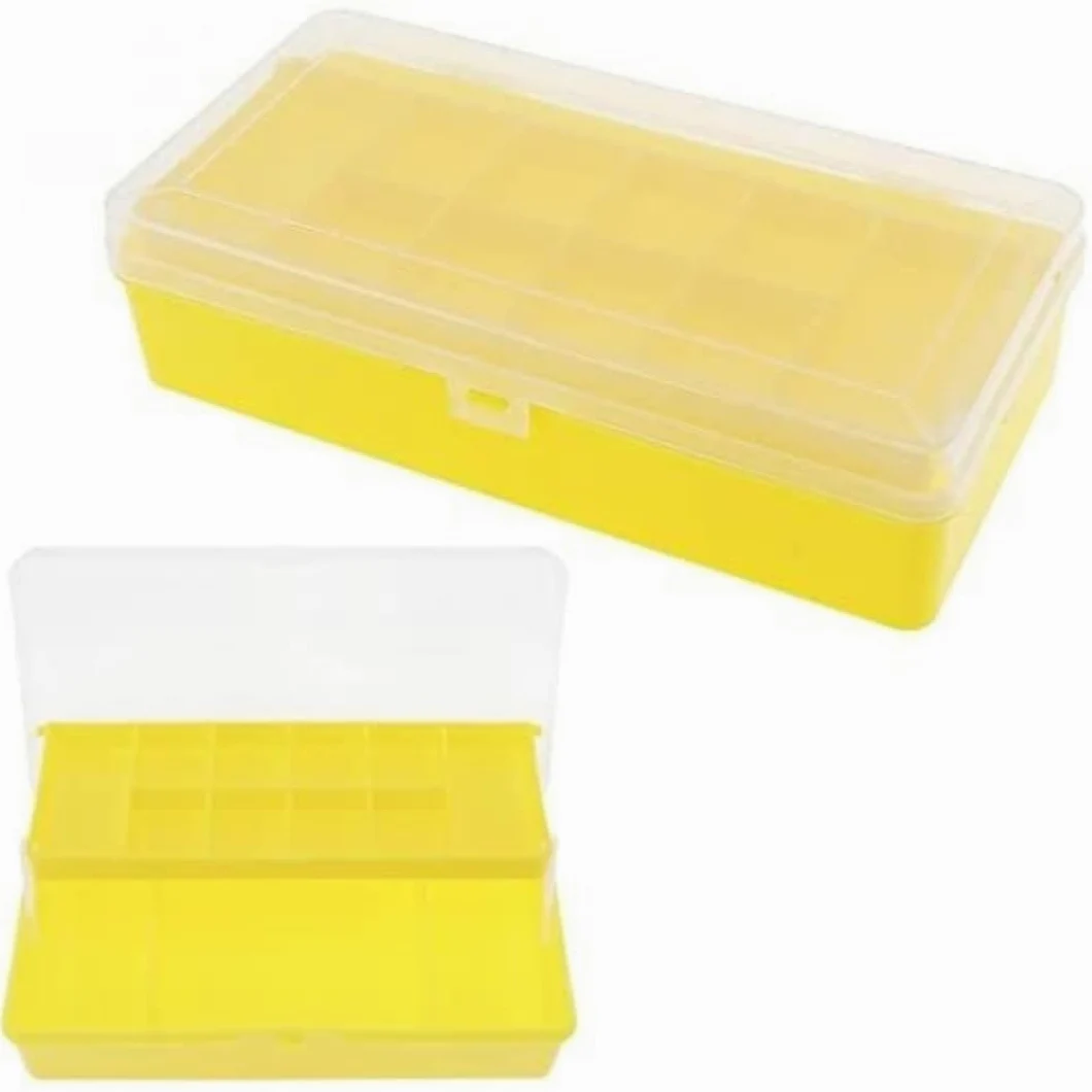 Caja para Aparejos Pesca, Cajas Profesionales Para Pesca En El Mar, Diseño Plegable, Caja Para Aparejos De Pesca, Caja Para Señuelos De Pesca, Herramienta De Pesca Caja para Accesorios de Pesca(24cm)