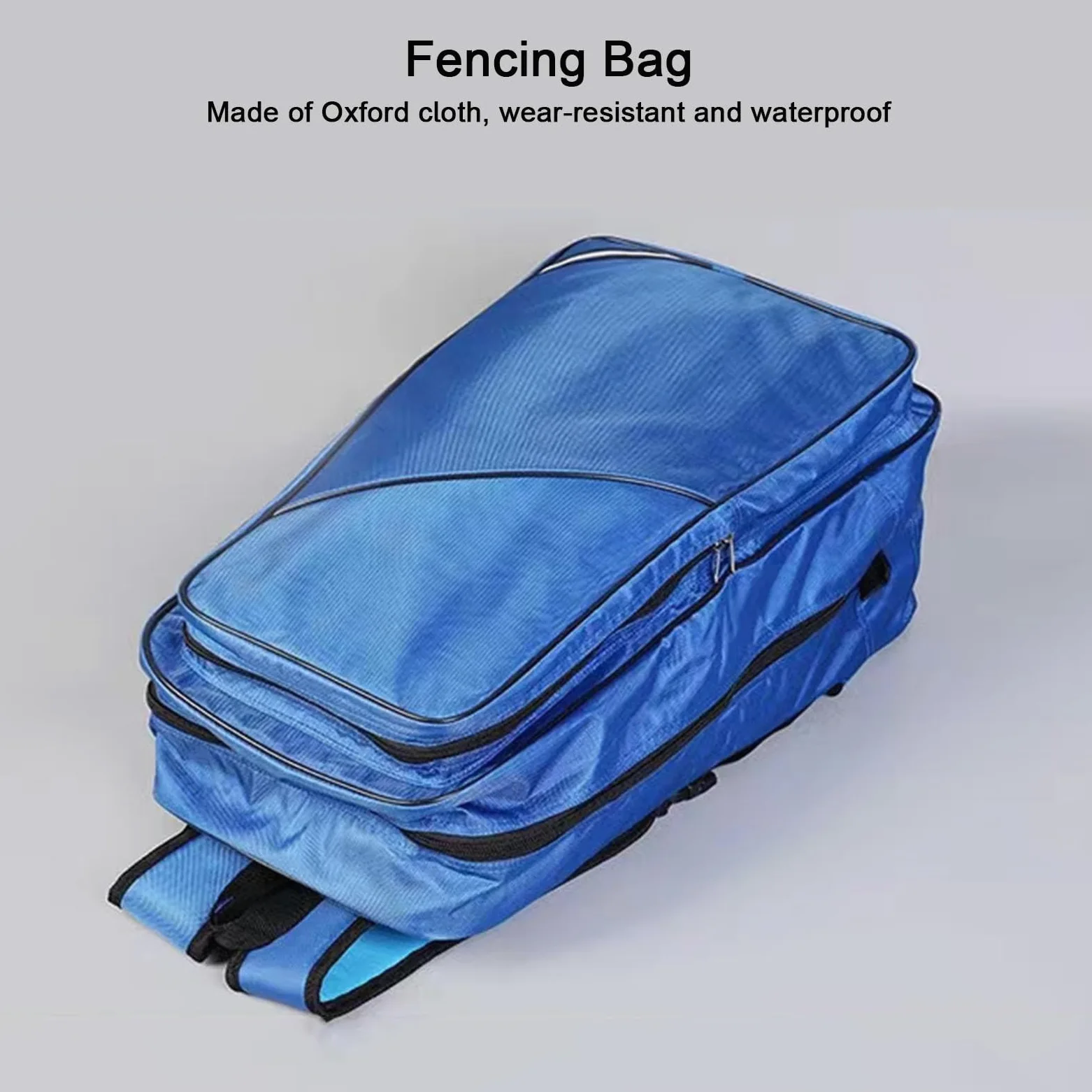 Bolsa de Almacenamiento de Esgrima, Equipo de Esgrima, Impermeable, Gran Capacidad, Correa de Hombro Ajustable, para Adultos y Niños