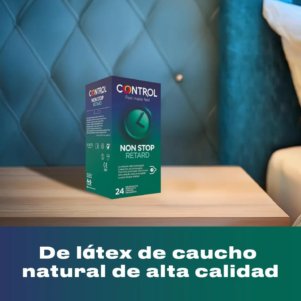 Control Non Stop Retard Preservativos 24 unidades pack ahorro