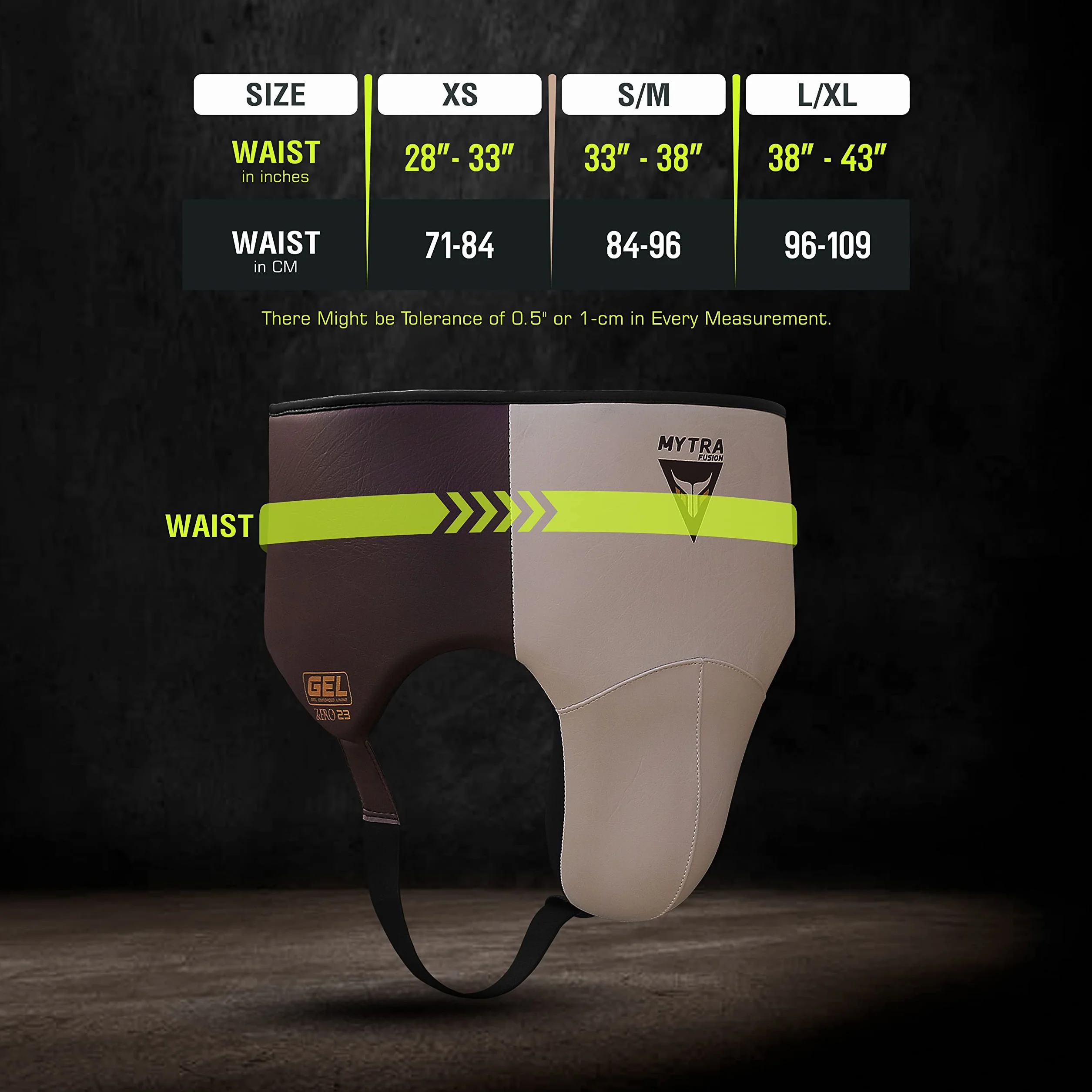 Mytra Fusion coquilla Hombre Protector Testicular for para MMA, Muay Thai, Kickboxing y Artes Marciales Protector Abdominal para Entrenamiento, Sparring, Taekwondo y Grappling