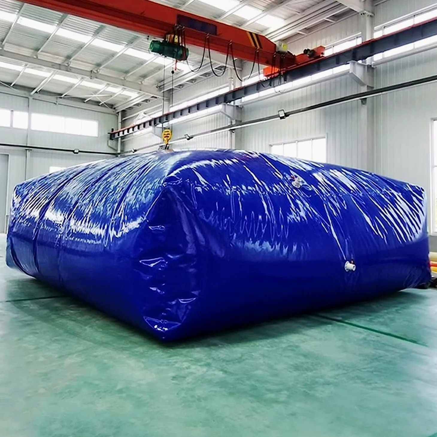 AviiSo Tanque de Agua Vejiga de Almacenamiento de Agua para el Agua de construcción agrícola al Aire Libre, Bolsa de Recogida de contenedores de Agua de Lluvia (Size : 350L/92Gal/1x0.7x0.5 m)