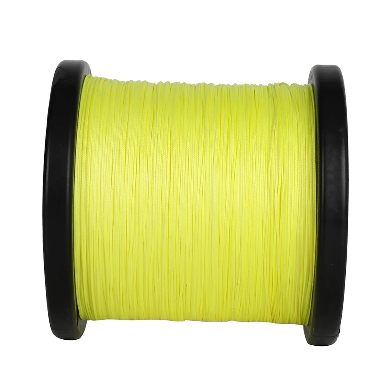 Hilo De Pesca Sedal de Pesca 12 hebras, Amarillo, 300M, 500M, 1000M, 10-420LB, líneas Trenzadas Nivel, Resistente a la abrasión, Estiramiento Cero