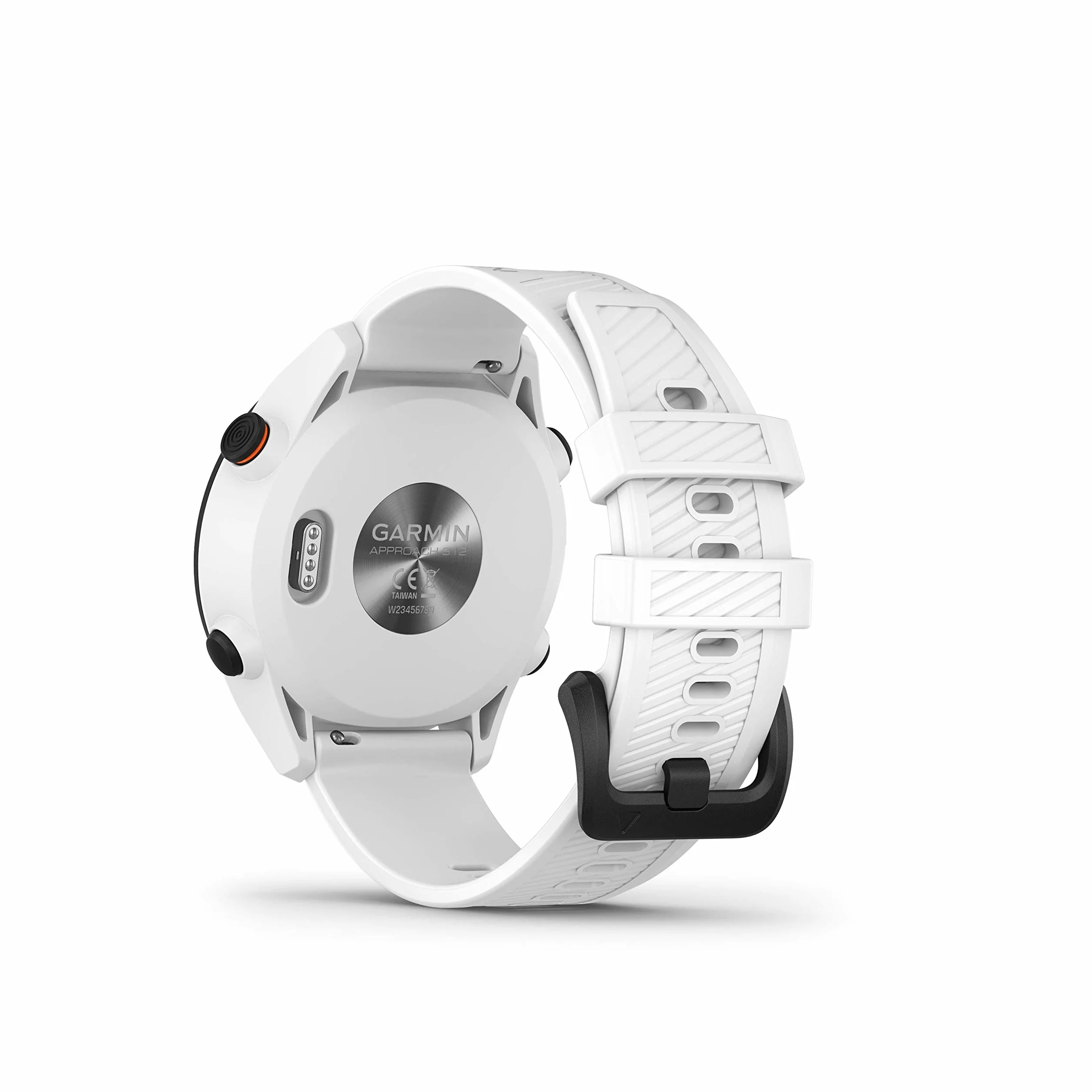 Garmin Approach S12, Reloj para Golf, Campos mundiales preinstalados, Bluetooth y Resistente al Agua, Blanco (Reacondicionado)