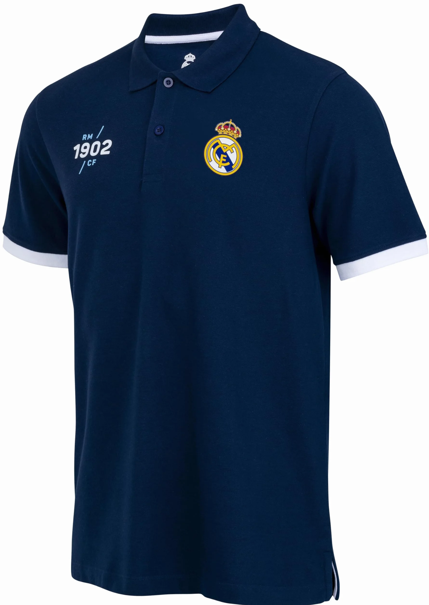 Real Madrid - Polo para hombre, colección oficial de fútbol