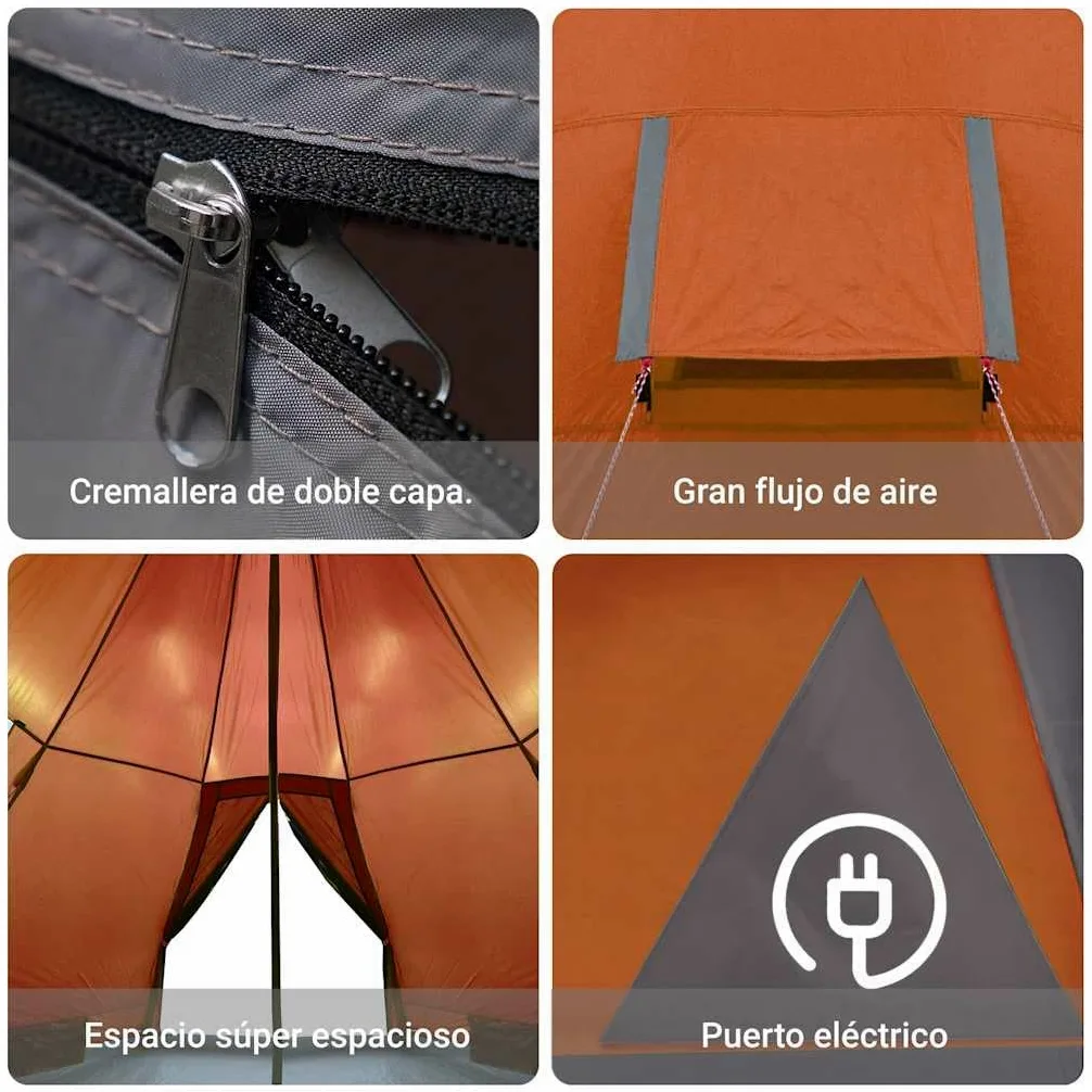 vidaXL Tienda de Camping Tiendas de Camping Tienda de campaña