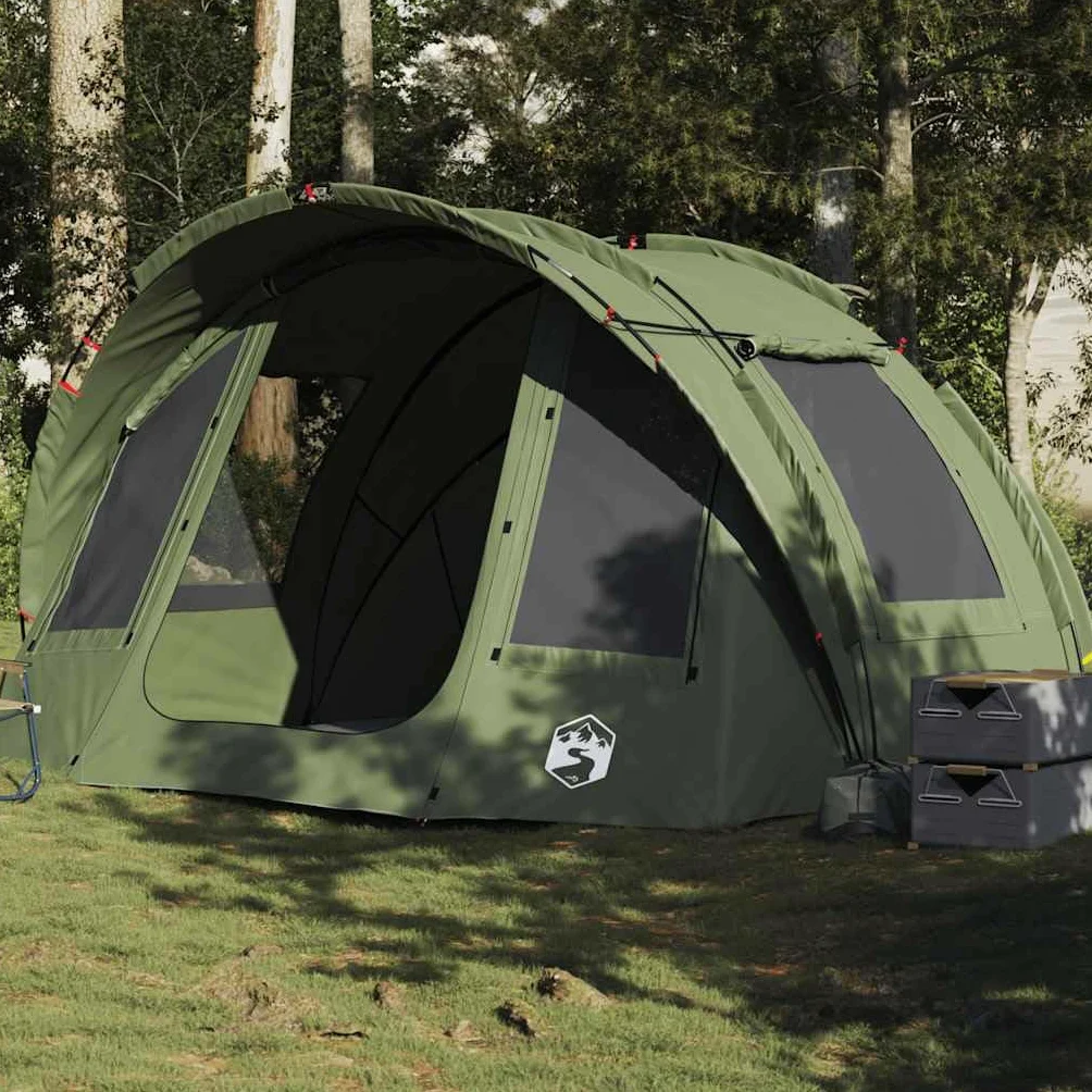 Tienda de pesca para personas, color verde oliva, impermeable con protección UV, poliéster ligero, tienda de pesca para exteriores, para personas, xx cm