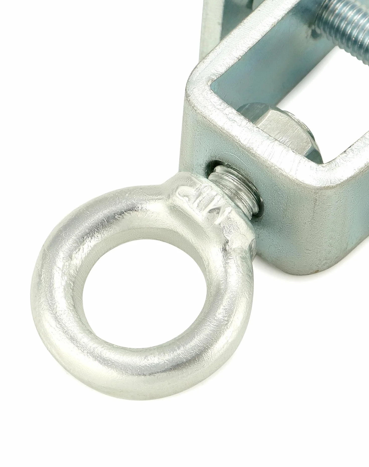 QWORK® Colgador de Saco de Boxeo, Soporte de Abrazadera de viga en I, Accesorios de Saco de Boxeo para viga, Ajustado de 6.3 cm a 19 cm