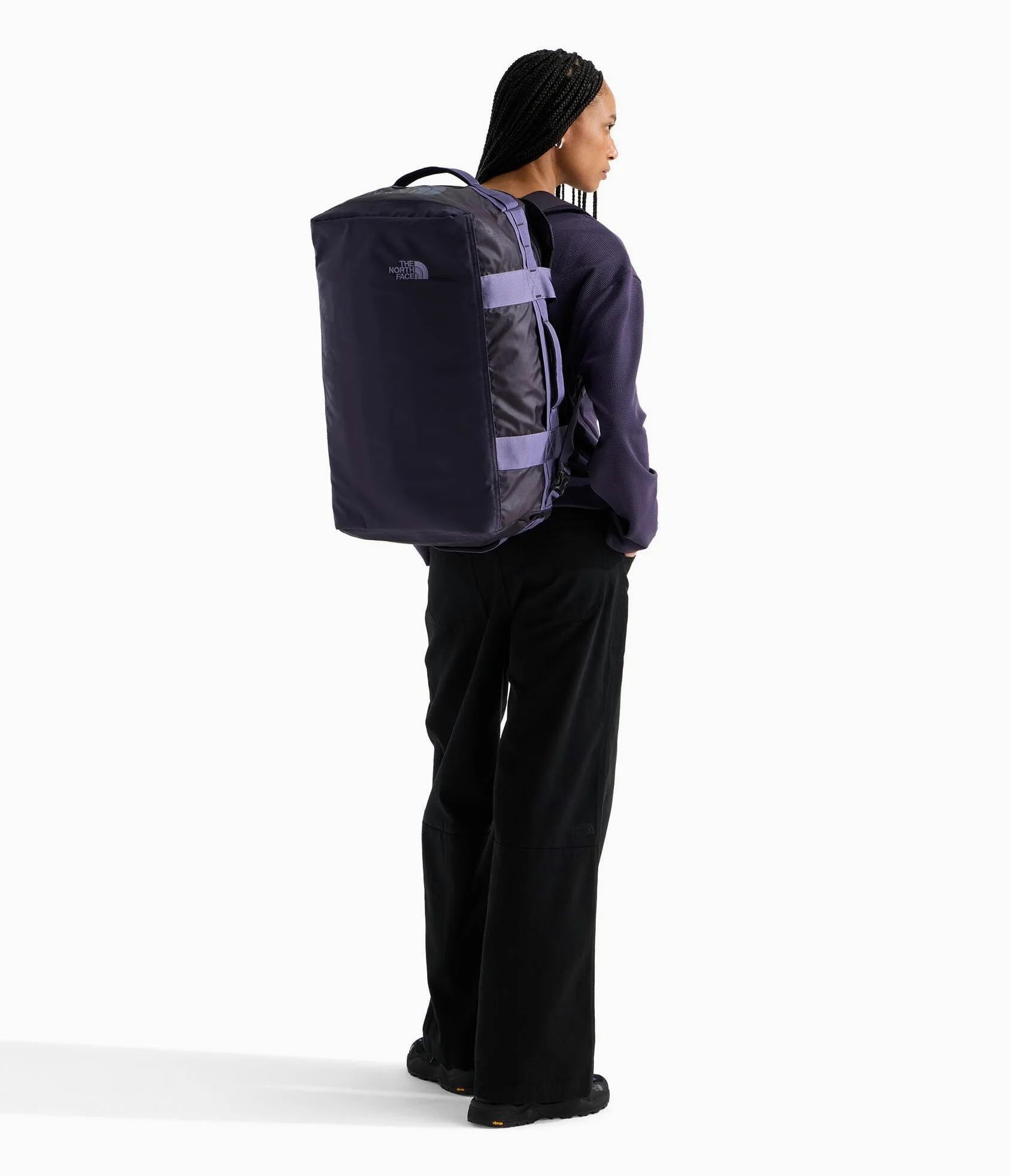 The North Face Base Camp Voyager - Bolsa de Deporte (42 L), Color Negro