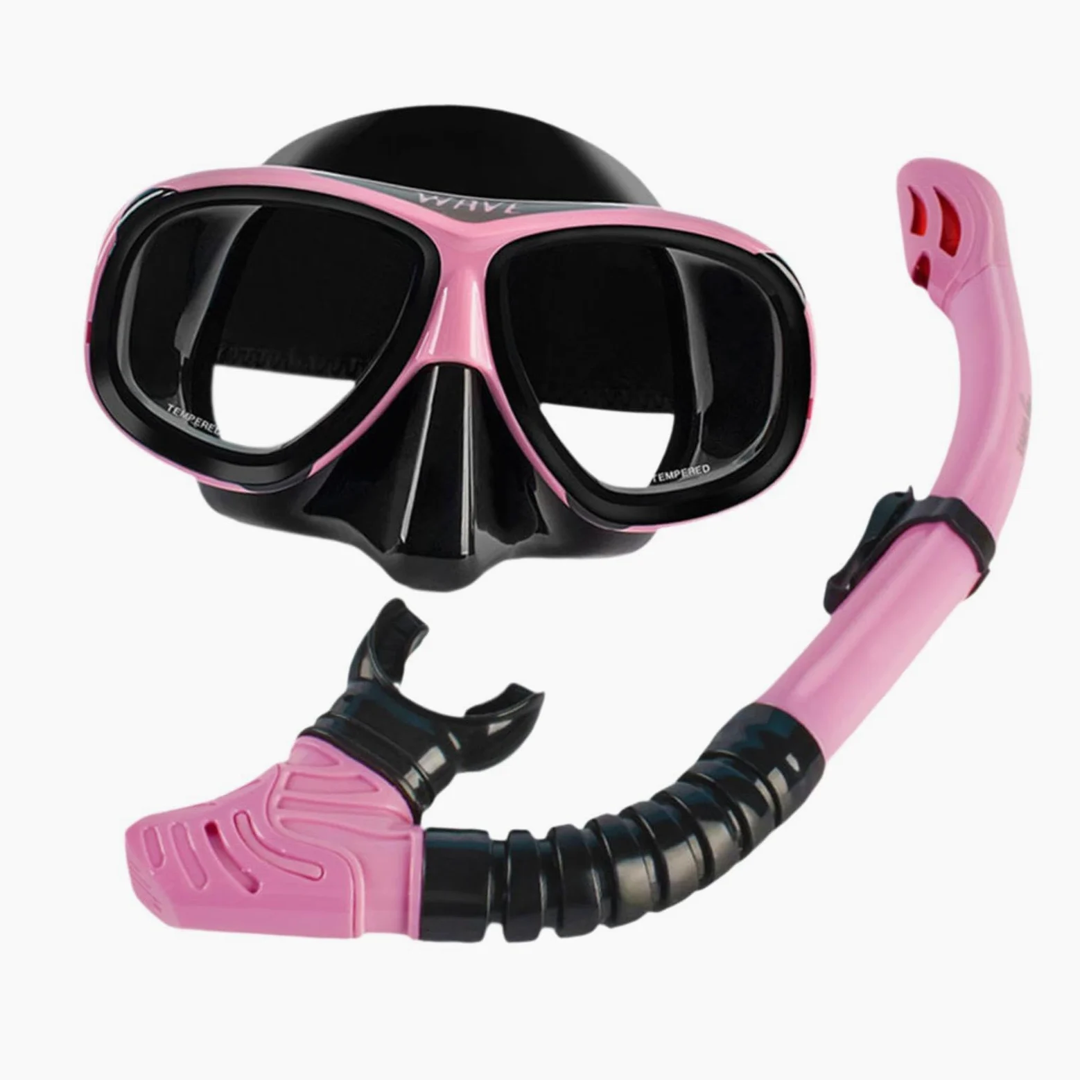 Snorkel Set Kit de Snorkel Gafas Antiniebla Mascarilla Gran Visión Tubo Silicona Anatómica Material Adecuado para Adultos