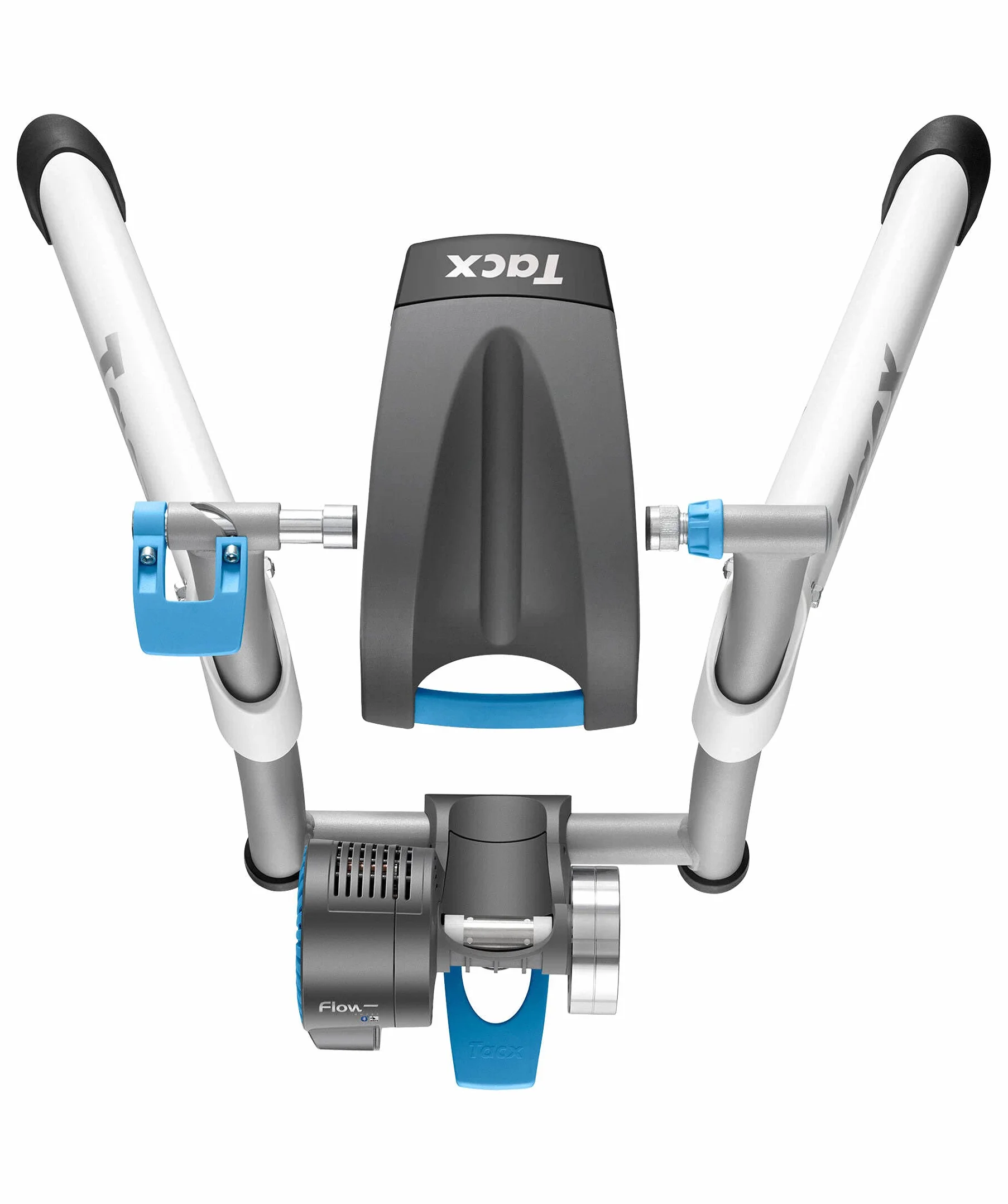 Tacx Flow Smart, Rodillo de Entrenamiento Inteligente e Interactivo con Ant+ y Bluetooth, con Datos de Velocidad, Potencia y cadencia