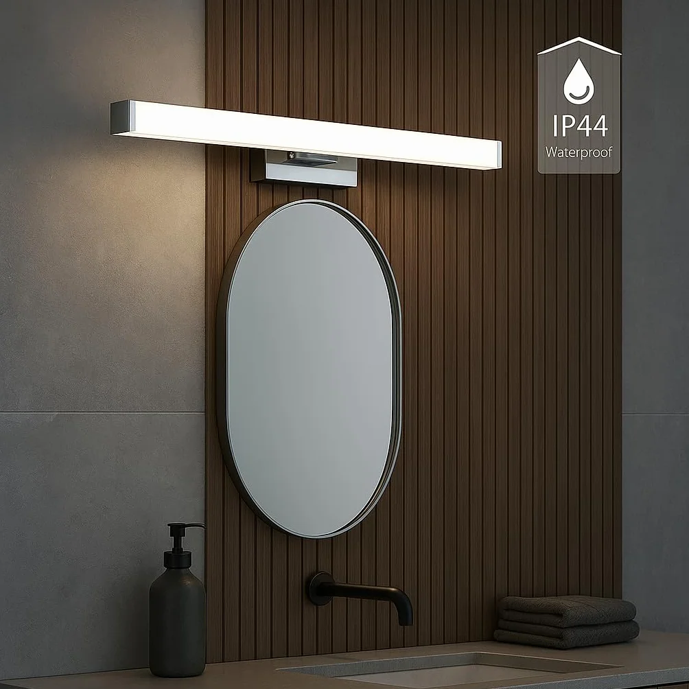 Ledme Lámpara de Espejo Baño LED 9W 60cm 900lm Blanco Neutro 4000K IP44 LM6122