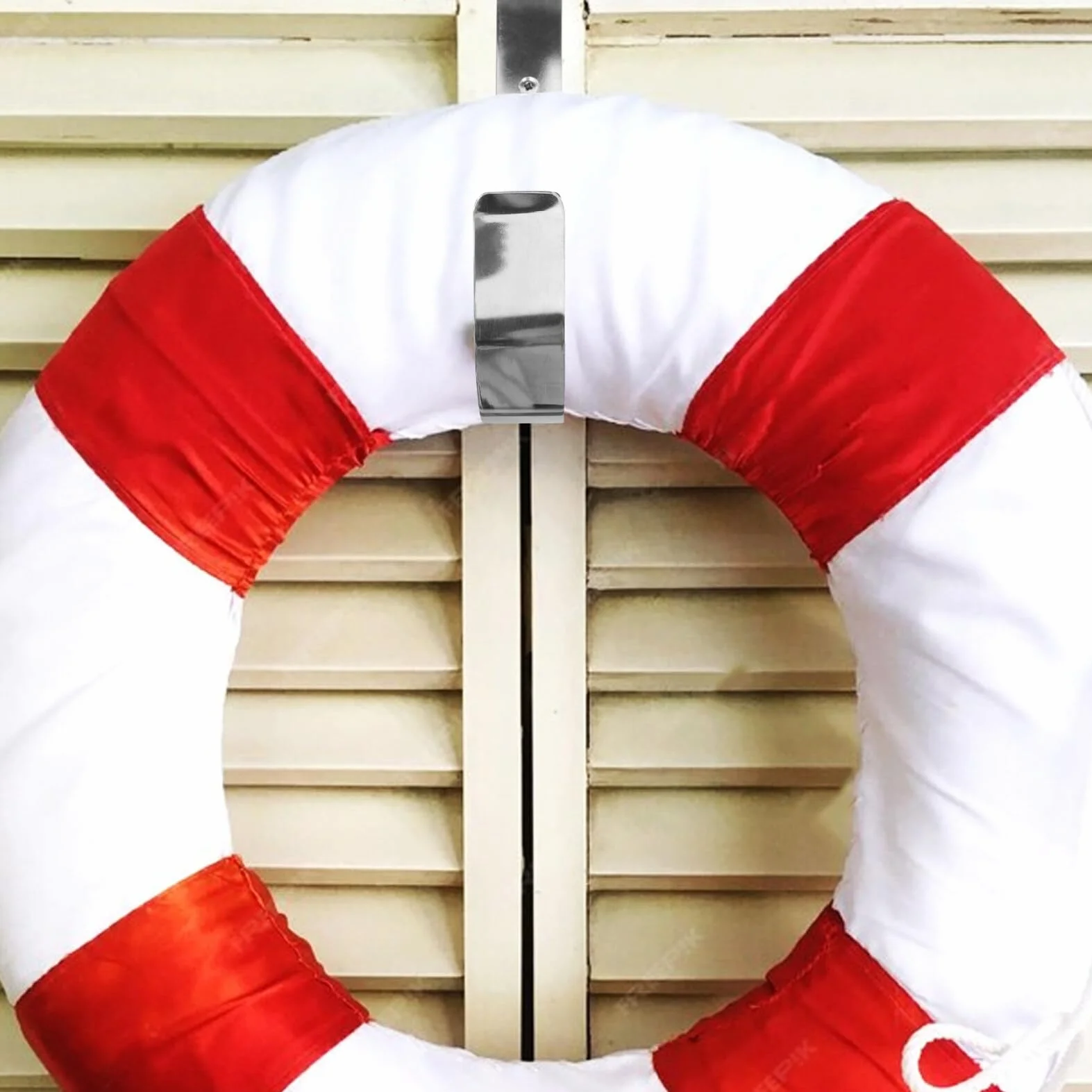 Zerodeko Soporte De De Anillo Salvavidas De Acero Inoxidable Colgador De Anzuelos para De Piscina para De Piscina