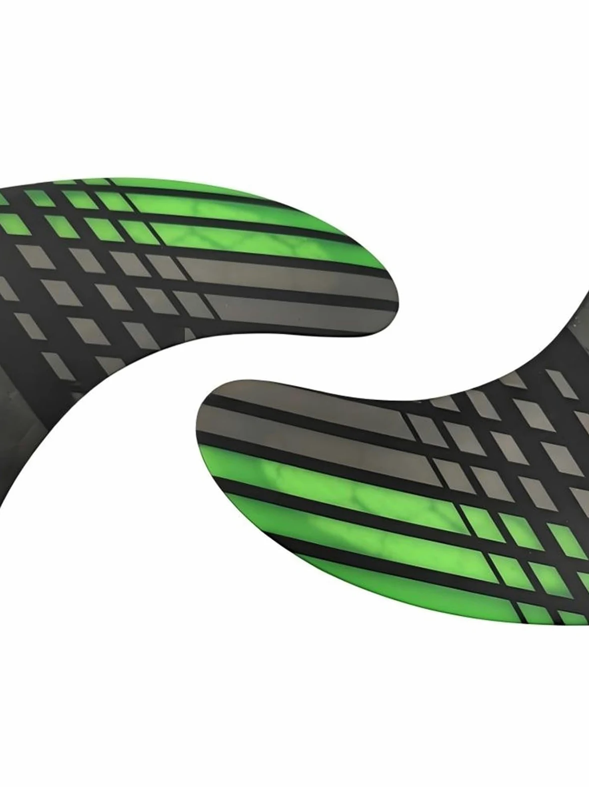 Aletas for Tablas de Surf S/M/L Tab Honeycomb Fibra Carbono Fácil de reemplazar