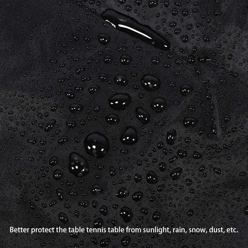 Cubierta de Mesa de Ping Pong Impermeable, Protectora de Polvo con Bolsa de Almacenamiento
