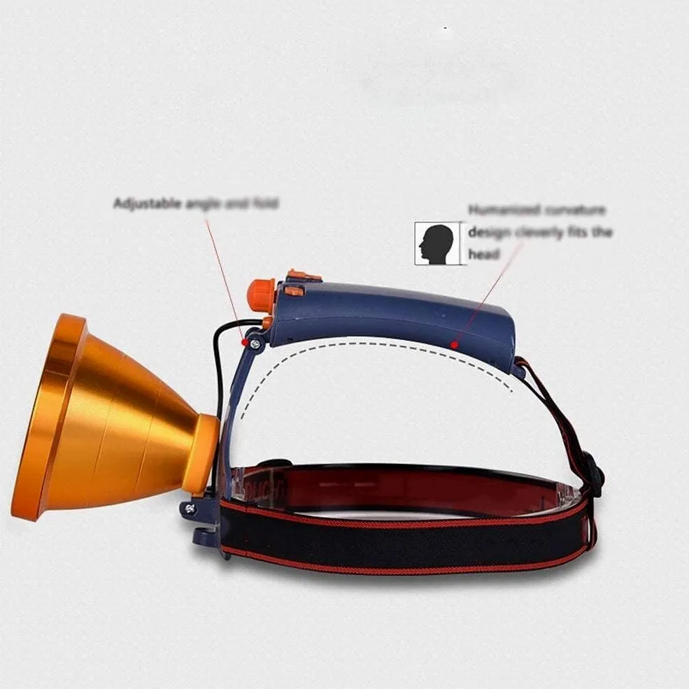 Linterna Frontal LED, lámpara de Cabeza con Copa de Agua, Linterna Frontal, lámparas Frontales Impermeables, Las Mejores Luces Frontales, perfectas for Correr, Caminar, Acampar y Pescar