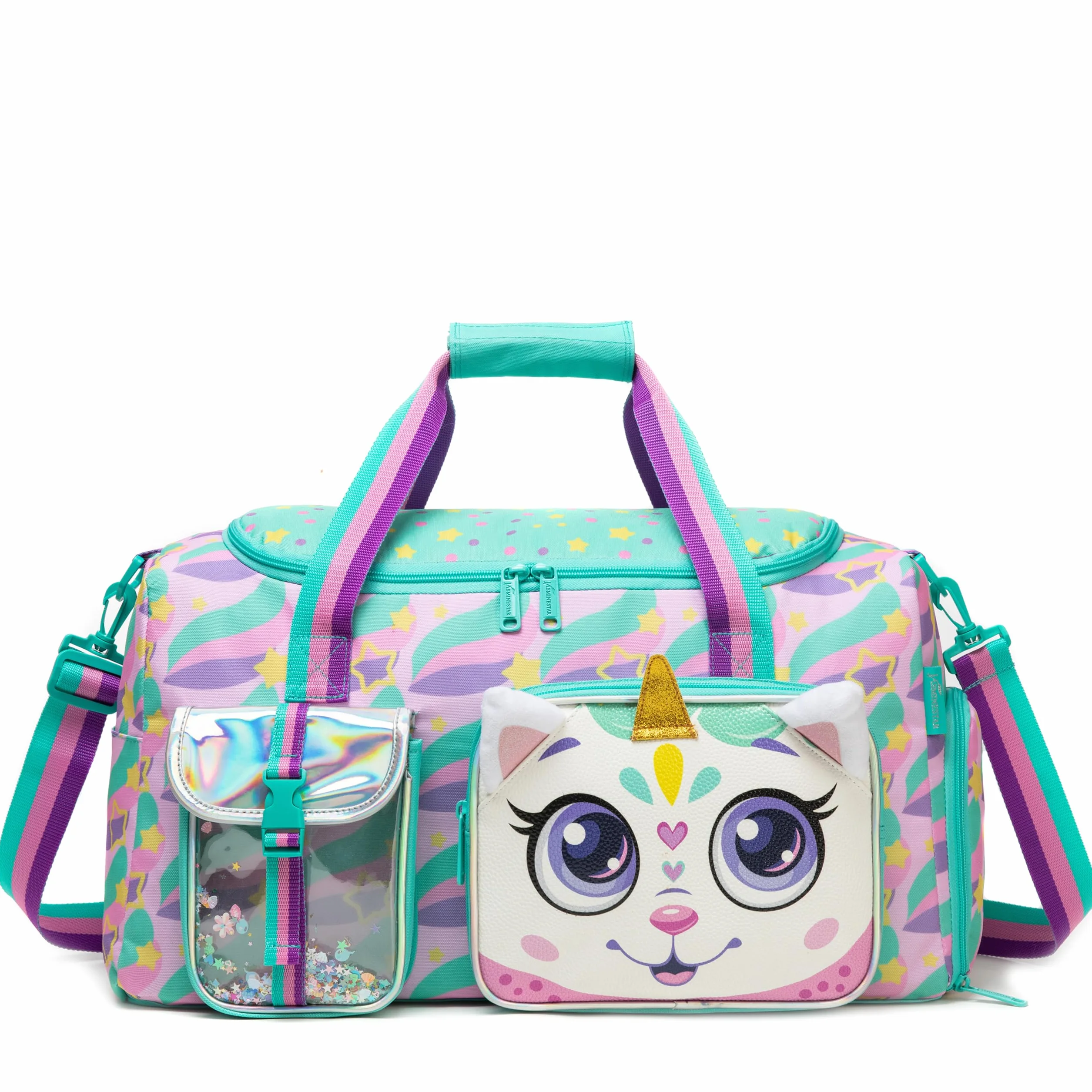 HTgroce Bolsa de Gimnasio con Compartimento, Duffel para Viaje, Tote Deportivo