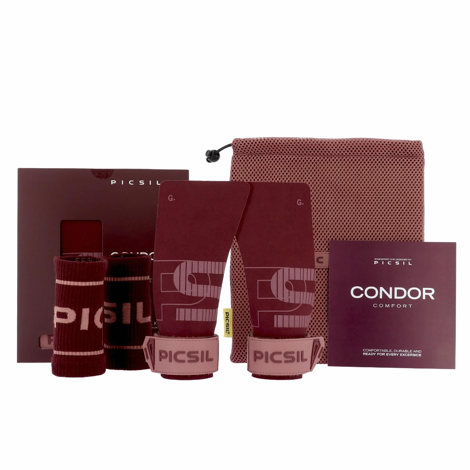 PICSIL - Calleras Condor | Uso con Magnesio | Gran Protección Comodidad y Agarre | para Cross Training Calistenia y Gimnasio | para Todos los Atletas y Niveles