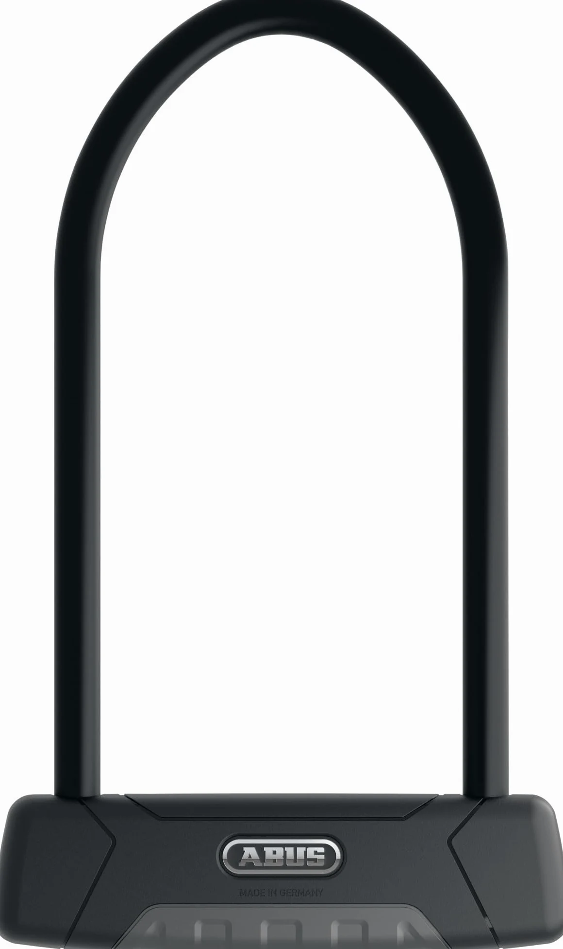 ABUS Candado en U Granit Plus 470 + Soporte Eazy KF, Altura 300 mm | Nivel de seguridad 12, arco parabólico 12mm endurecido, cilindro ABUS Plus, 2 llaves incluidas
