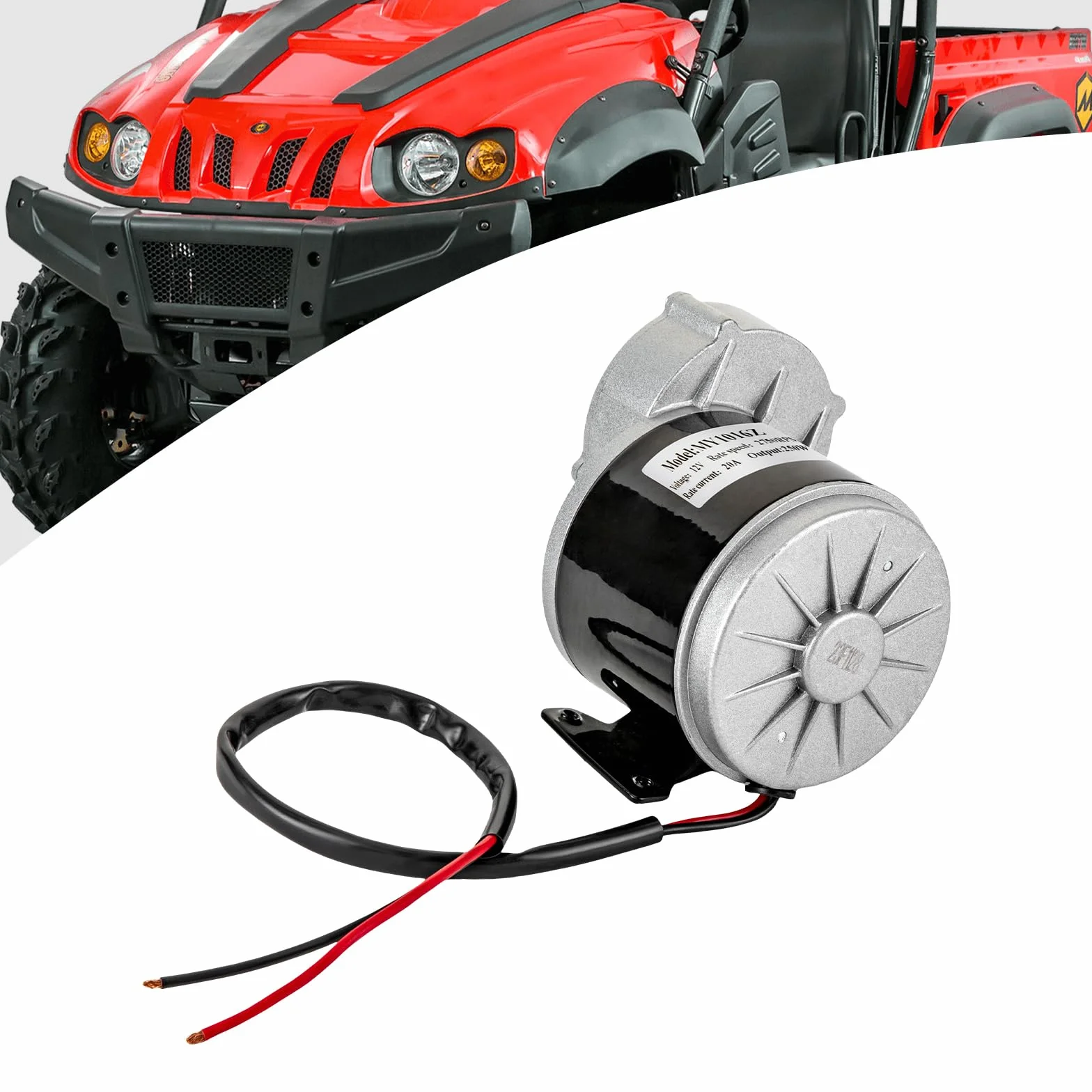 Motor eléctrico 12 V 250 W 2750 RPM reductor con engranaje para bicicleta y scooter eléctrico