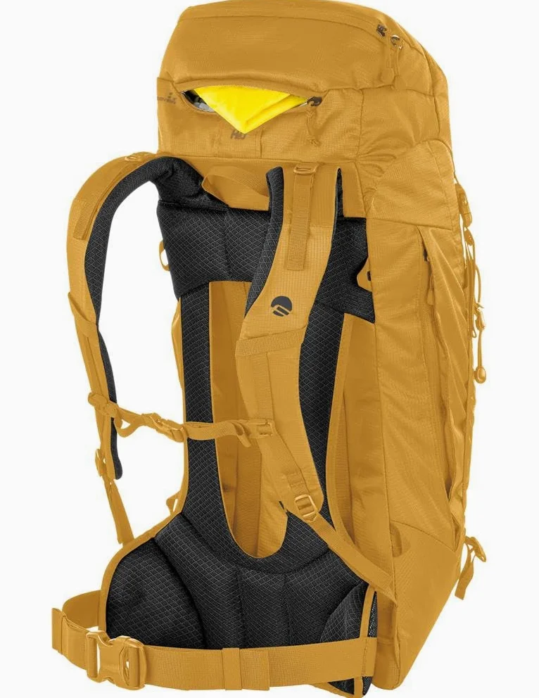 Ferrino Estella 40 75756QGG color amarillo mochila 40L ligera, cómoda, ergonómica y espaciosa ideal para senderismo, senderismo y viajes. 40, amarillo, 40