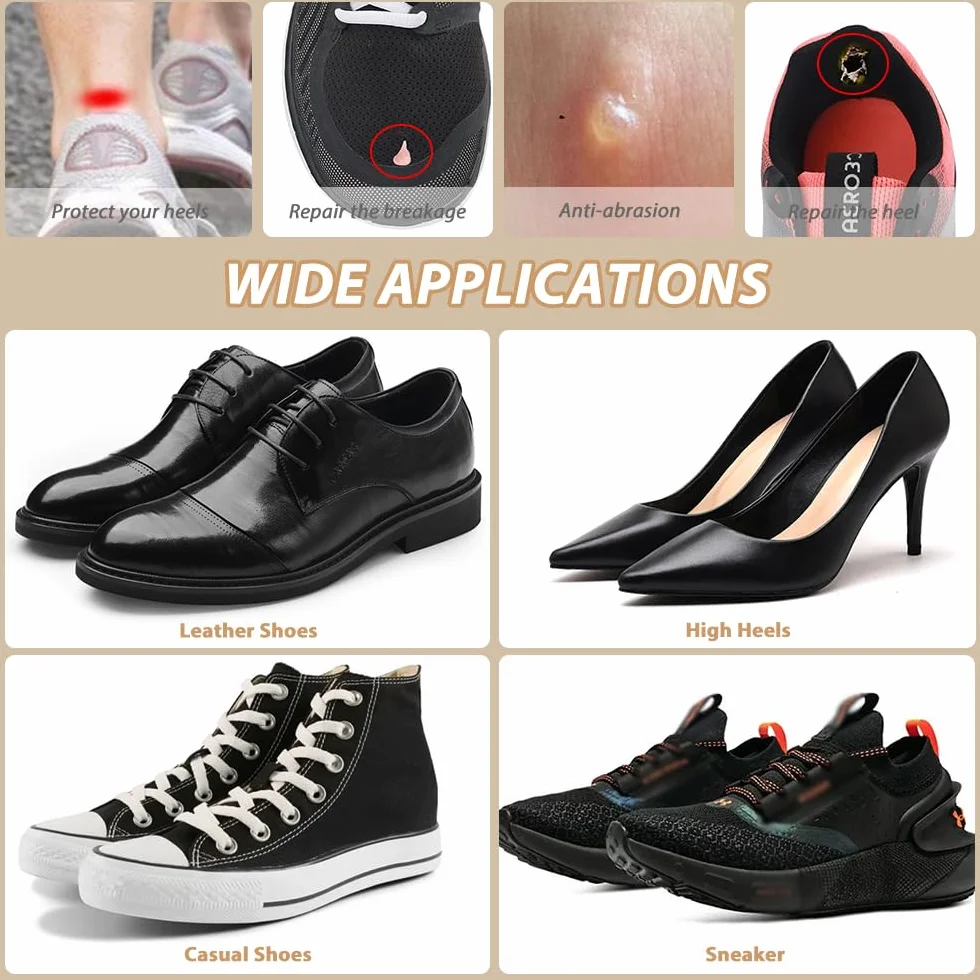 Almohadillas para el Talón Autoadhesivas - Reparación de Tacones y Zapatillas