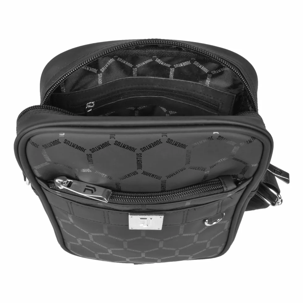 JUVENTUS 133424 Juve, Bolso Unisex Adulto, Negro