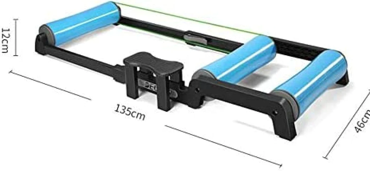 Rodillo de entrenamiento de bicicleta para bicicletas de montaña de 24 a 29 pulgadas, bicicleta estática profesional de interior, unisex, para fitness