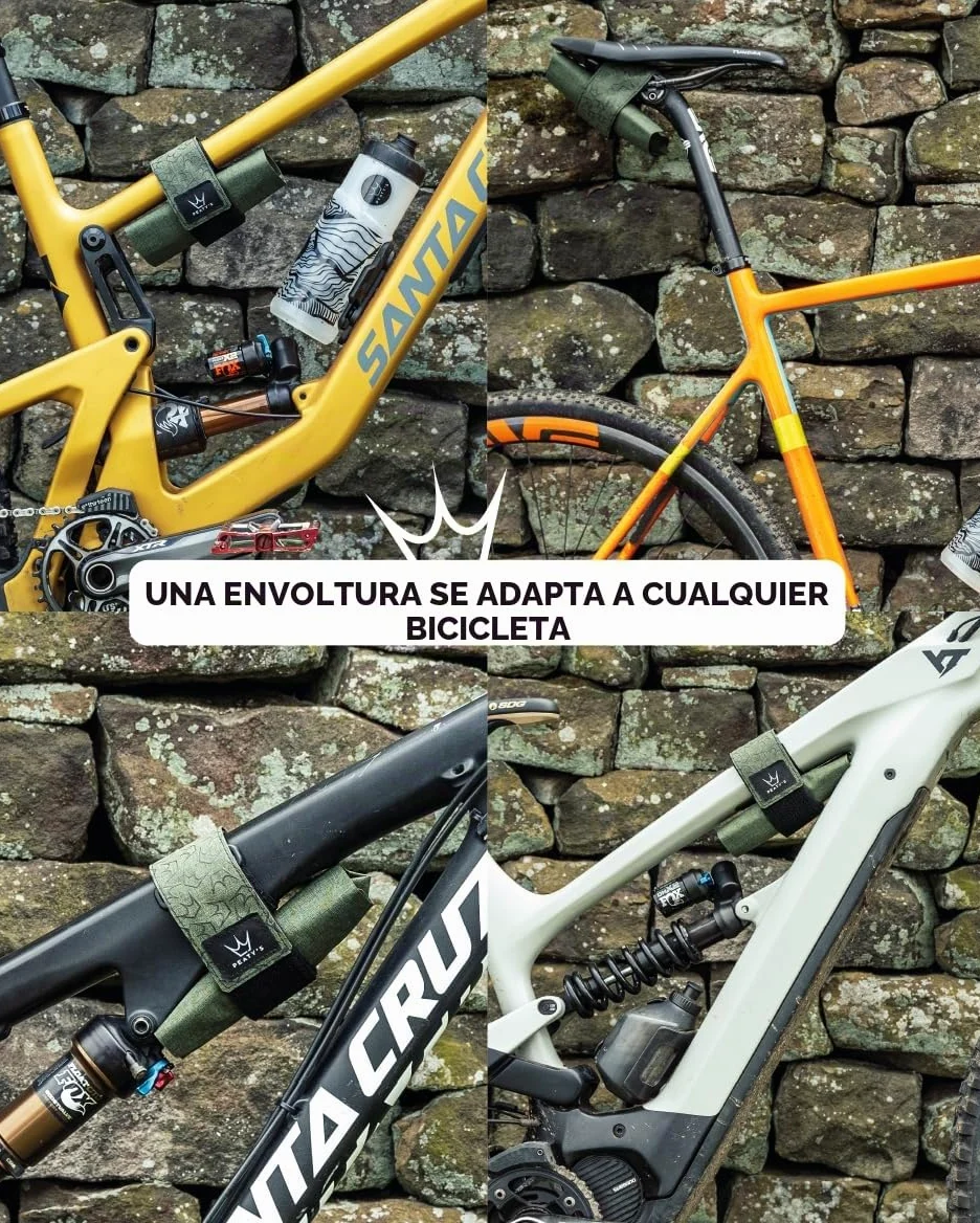 Peaty's Holdfast Bolsa Portaherramientas para Bicicleta - Impermeable con Sistema Antideslizante y Bolsillo con Cremallera, Organizador Reflectante para Herramientas de Ciclismo sin Mochila - Negro