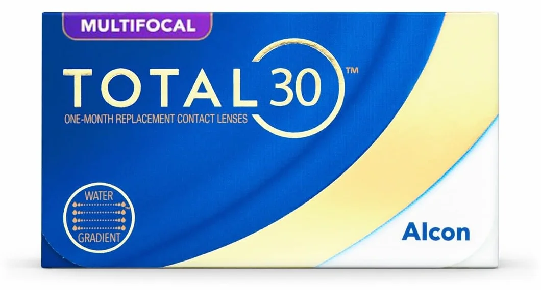 TOTAL30 Multifocal lentes de contacto mensuales 3 lentes R 8.4 mm D 14.2 mm adición medio +01.75 dioptrías
