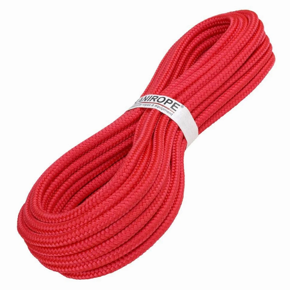 PP cuerda cuerda de polipropileno (SH 14 mm 5 m color rojo (0114) trenzado