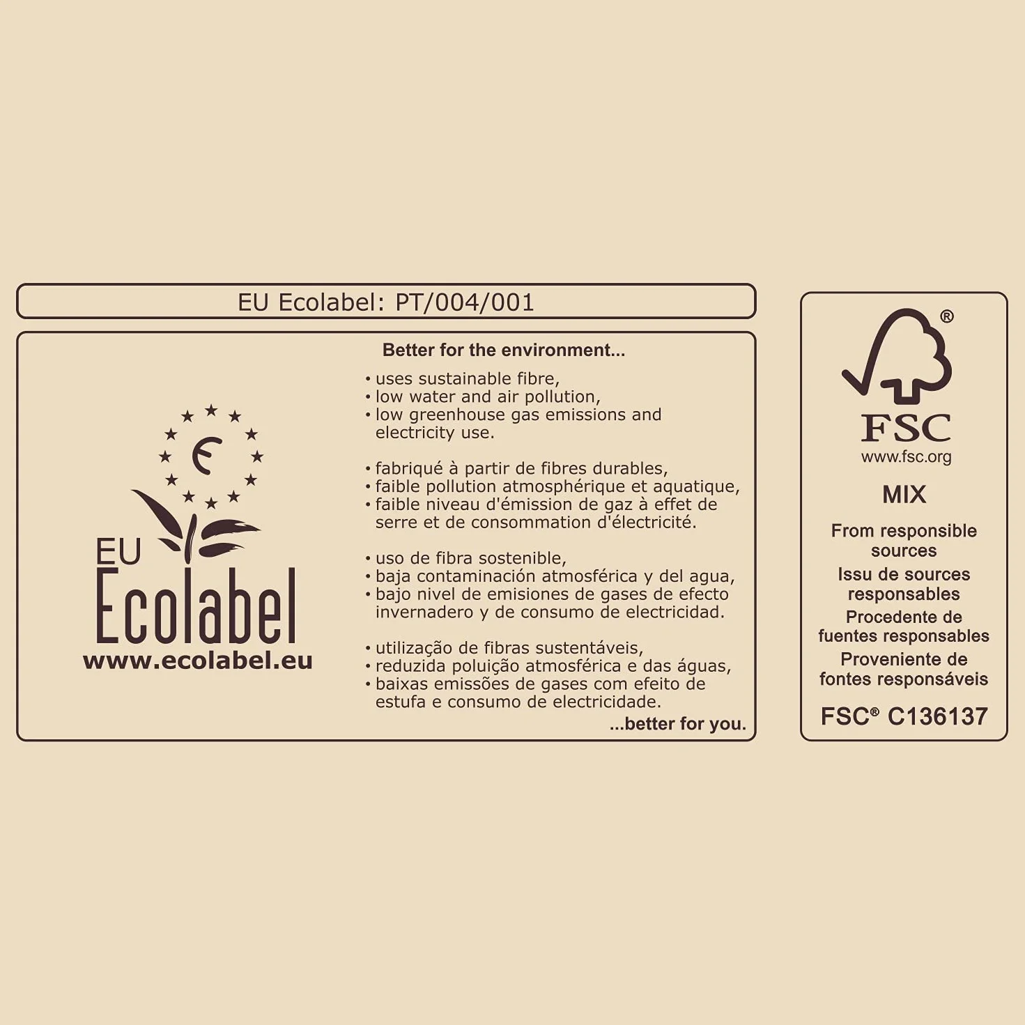 Renova Papel Higiénico Love&Action 108 Rollos Ecológicos FSC Ecolabel