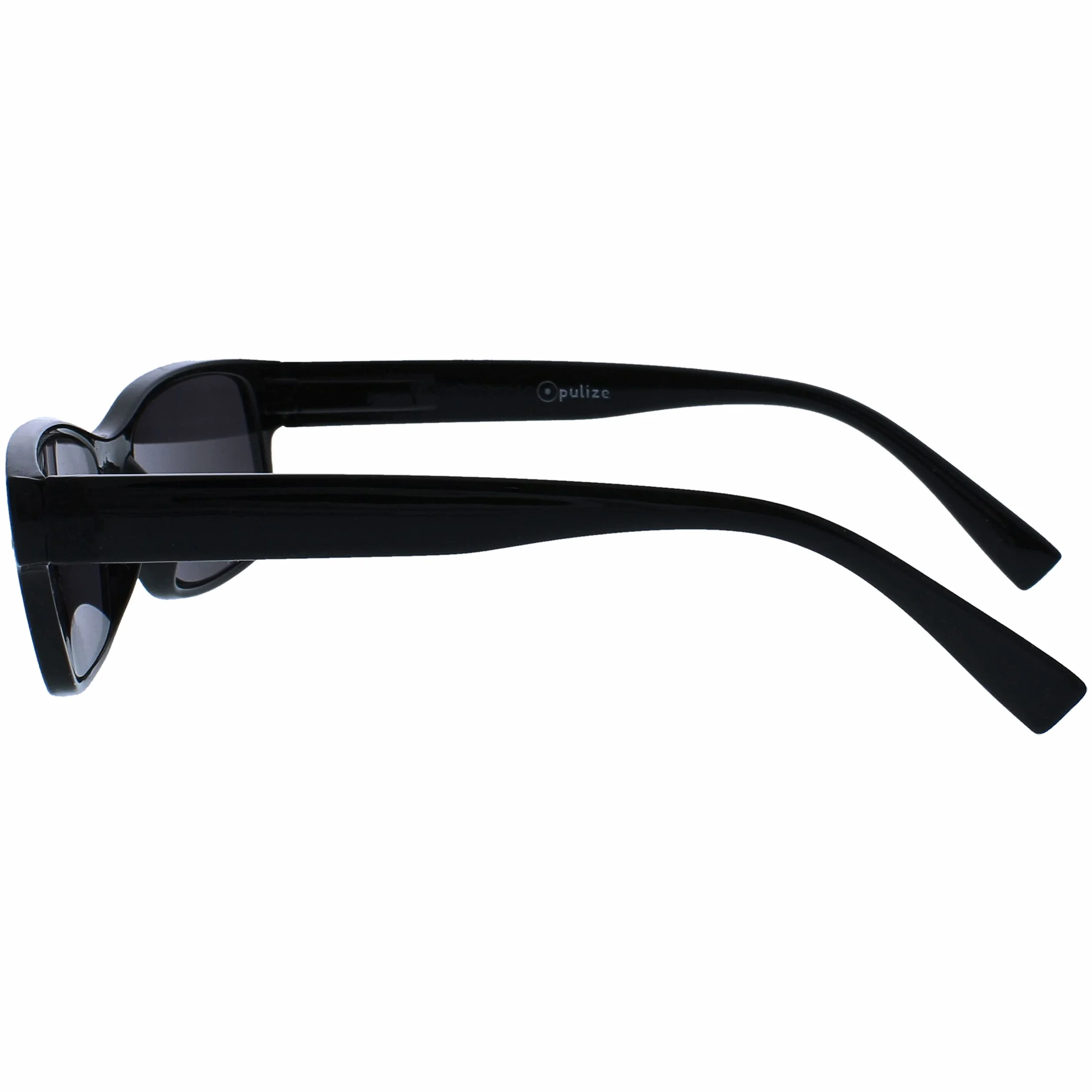 The Reading Glasses Company Gafas De Lectura Hombres Negro UV400 Estilo Diseñador Bisagras Resorte +1,50