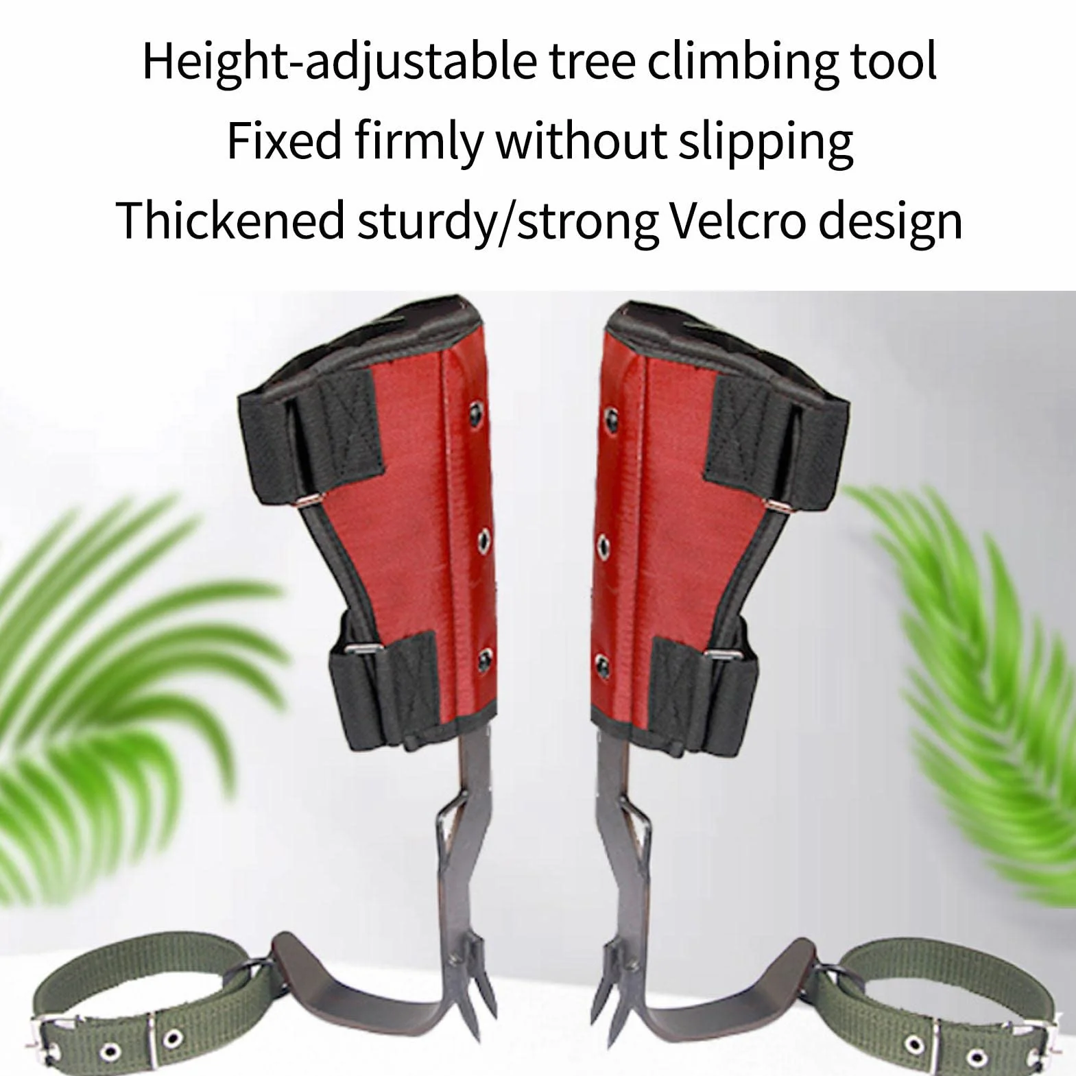 Picos de equipo de escalada de árboles, equipo de escalada de árboles, picos de escalada de árboles para zapatos, botas, kit de artefactos de equipo de escalada de árboles, herramienta de ayuda de