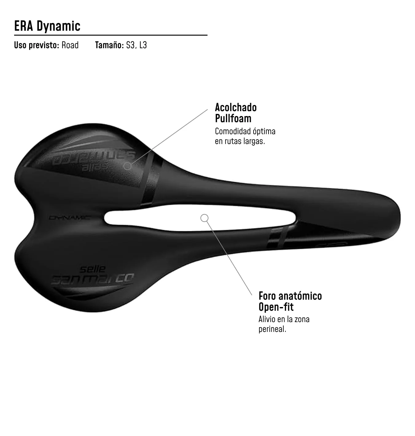 Selle Italia Herren San Marco Era Sattel