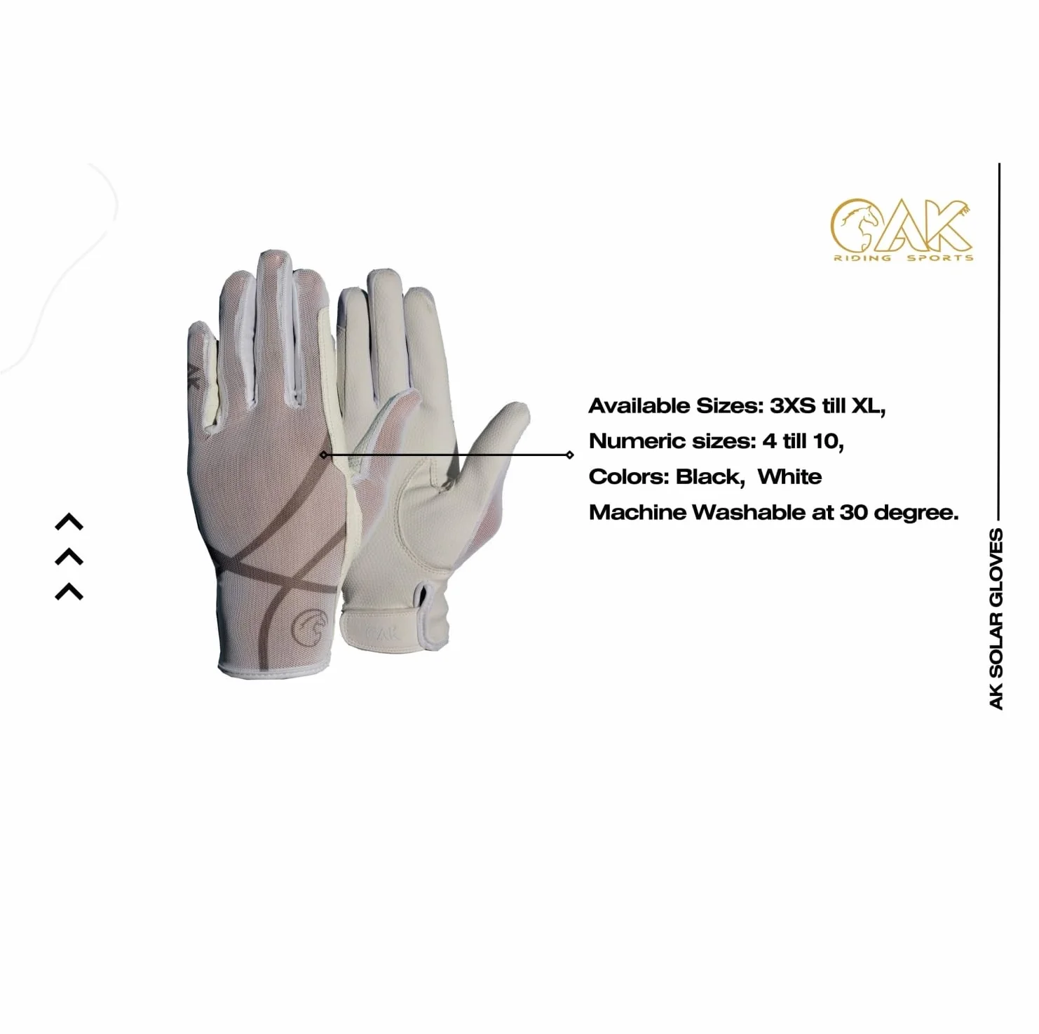 AK AKRS-7007 - Guantes de equitación transpirables de verano unisex y para uso diario