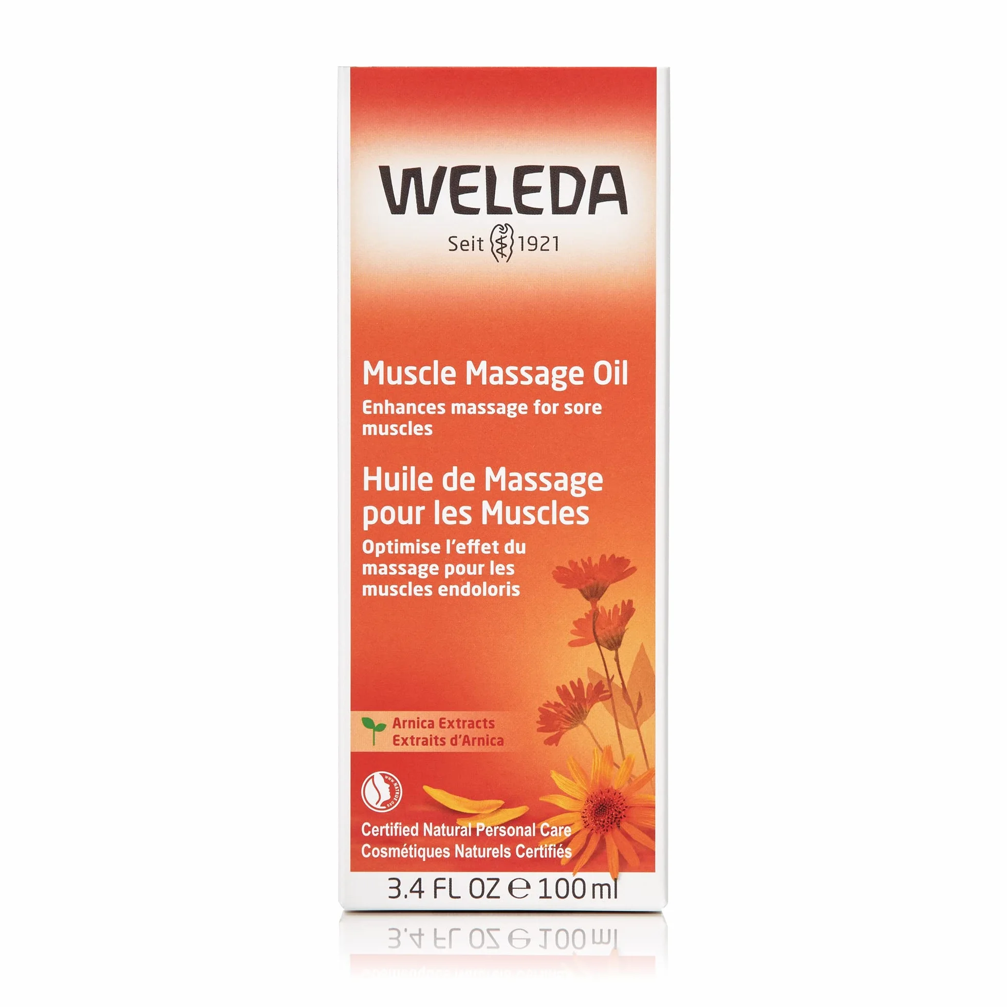 WELEDA Aceite de masaje de árnica 100 ml preparación recuperación deportiva
