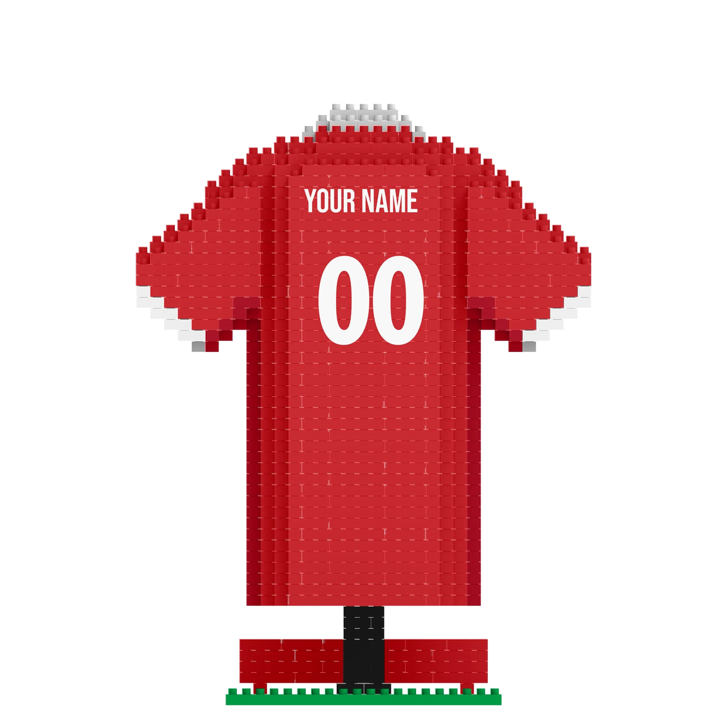 FOCO Camiseta de escritorio de fútbol 3D BRXLZ personalizada con licencia oficial (Liverpool FC (861 piezas))