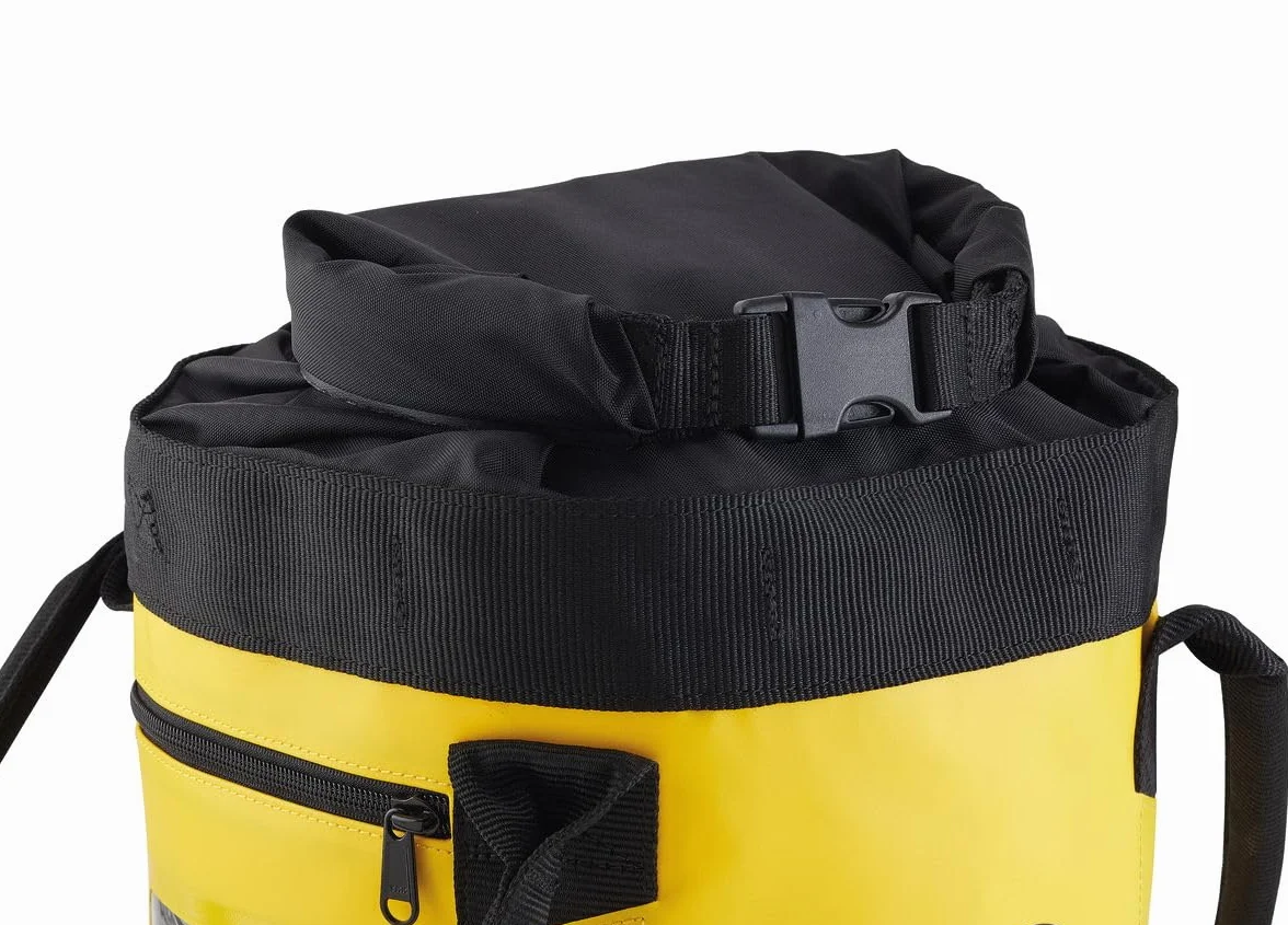 Genérico Petz-l BUCKET 15 Saca Autoportante 15 L (Amarillo) - Cierre Enrollable, Hasta 45 m Ø11
